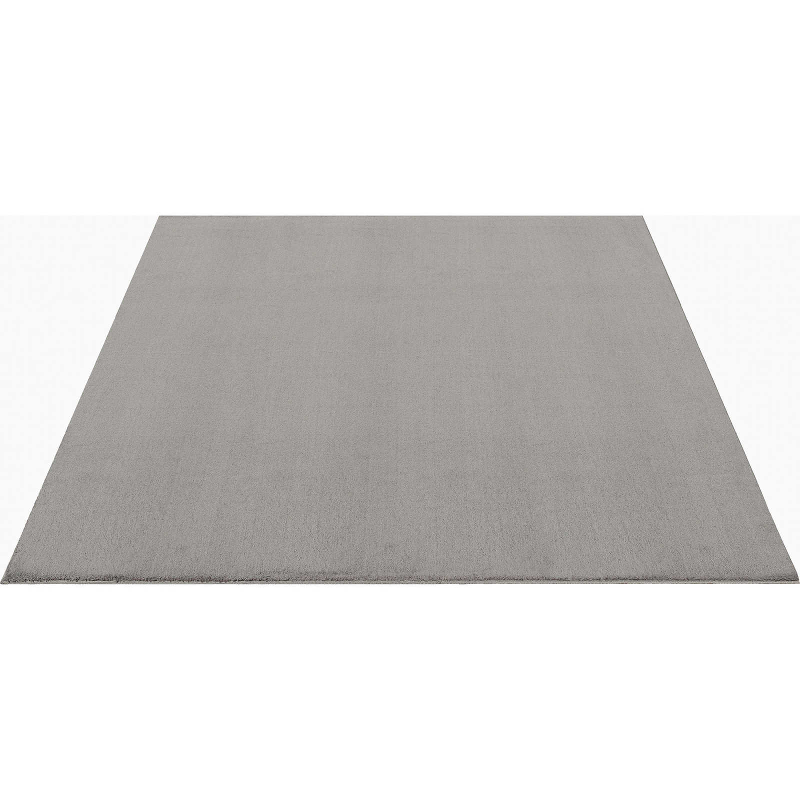 Modischer Hochflor Teppich in Sand – 340 x 240 cm

