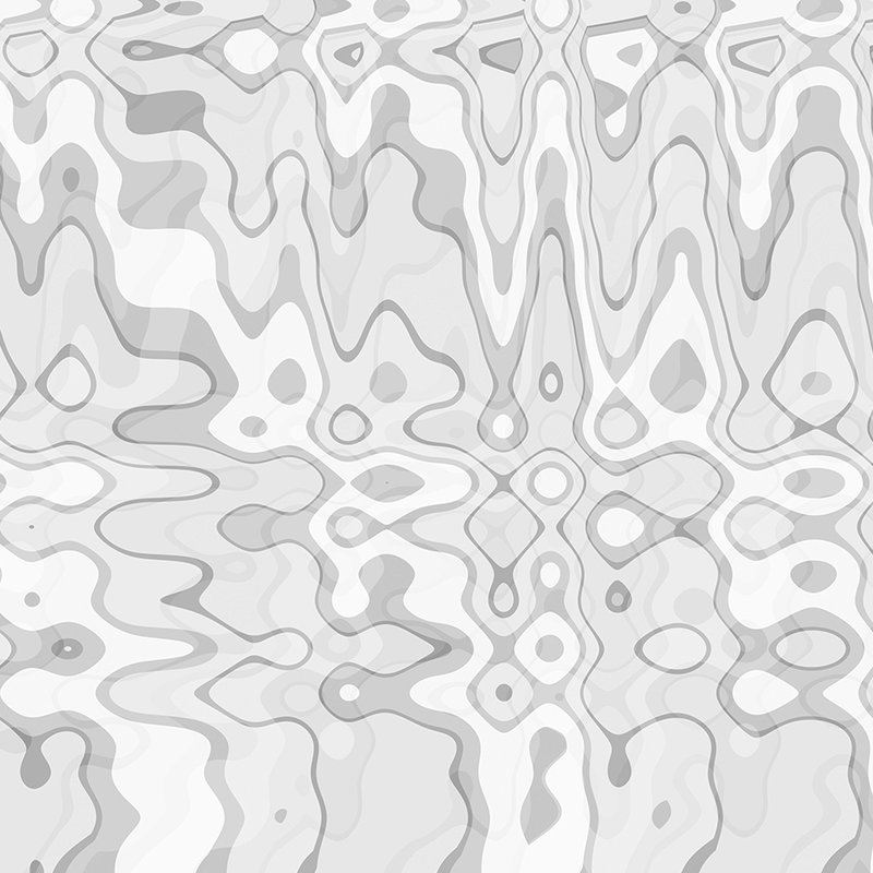Retro Fototapete mit abstraktem Design – Grau, Weiß
