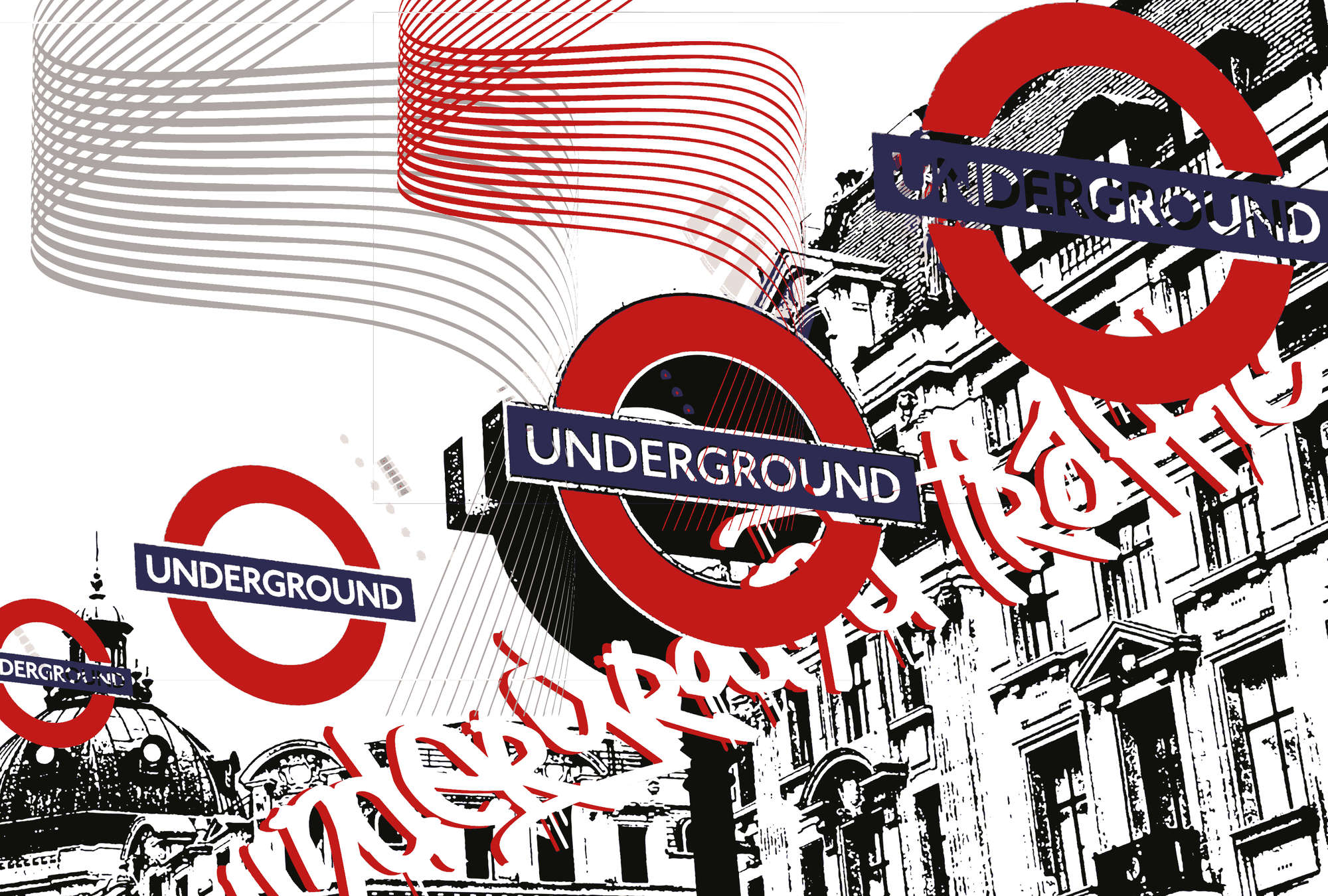             Underground – Fototapete London Style, Urban & Modern
        