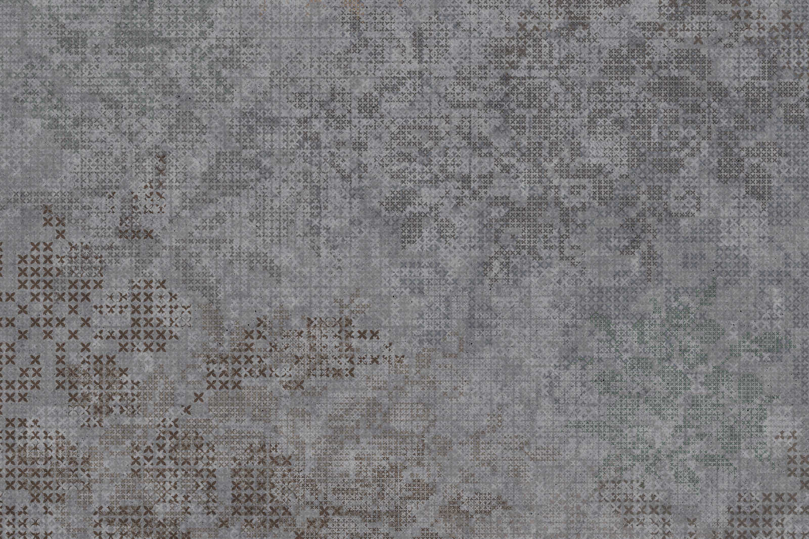             Leinwandbild Kreuz Muster im Pixel-Stil – 0,90 m x 0,60 m
        