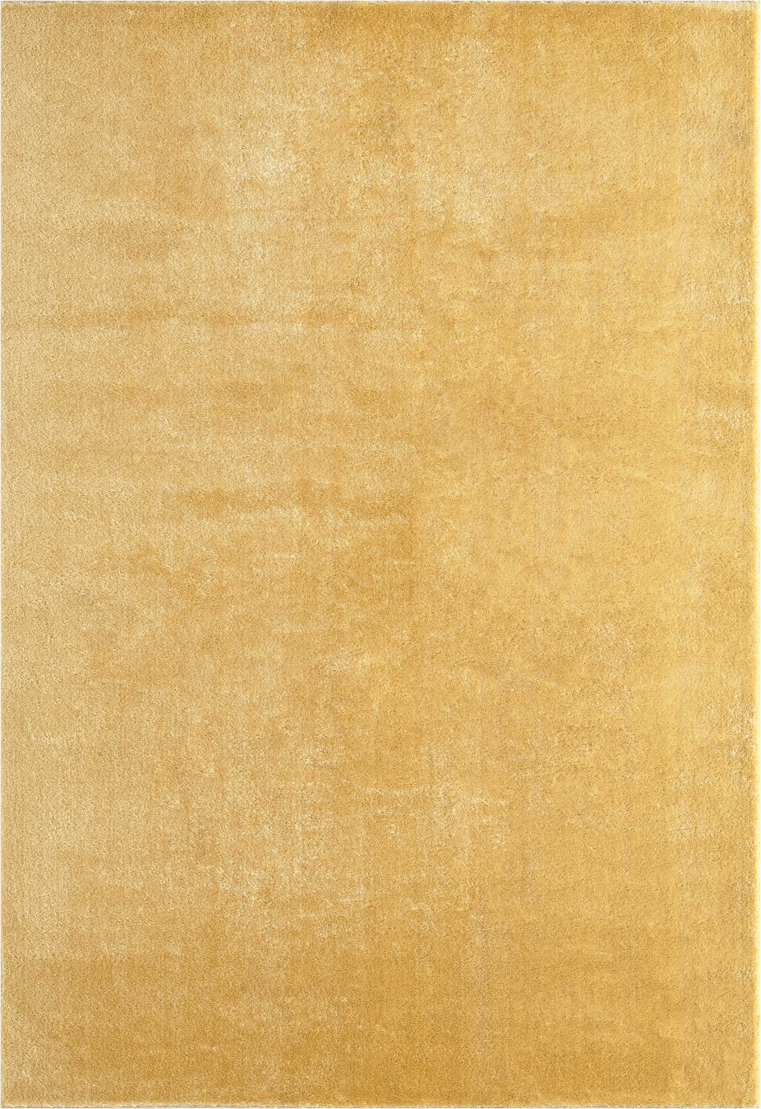             Kuschelweicher Hochflor Teppich in Gold – 110 x 60 cm
        