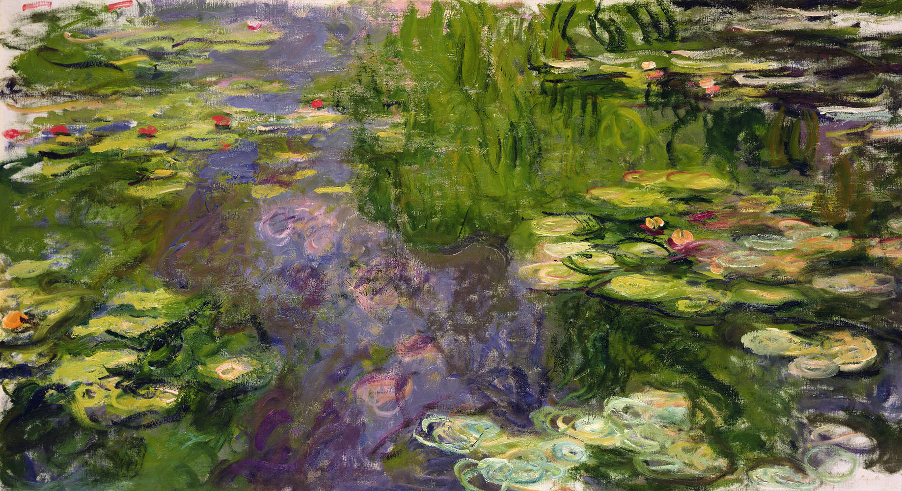             Fototapete "Seerosen" von Claude Monet
        