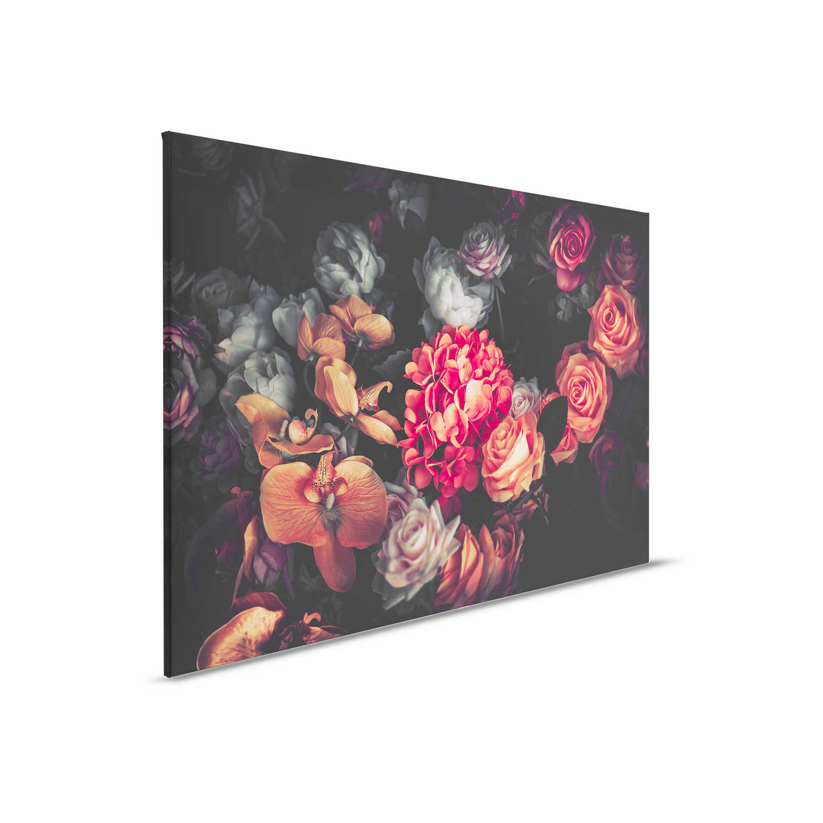         Rosen Blumenstrauß Leinwand – 0,90 m x 0,60 m
    