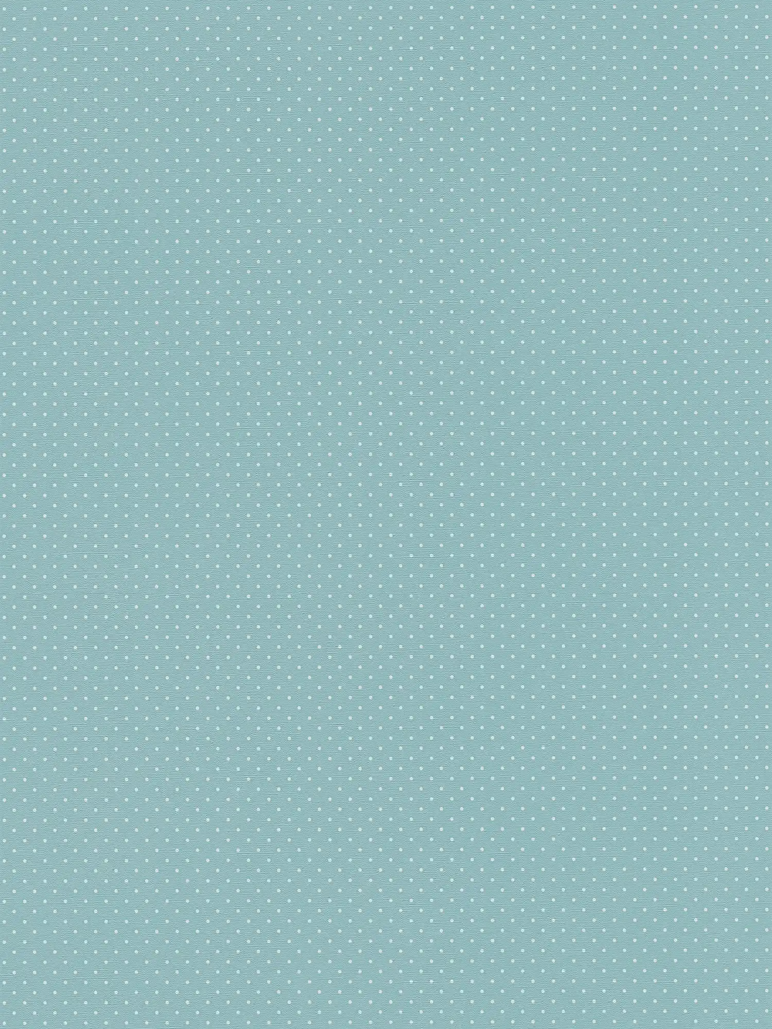 Vliestapete mit kleinem Punktmuster – Blau, Weiß
