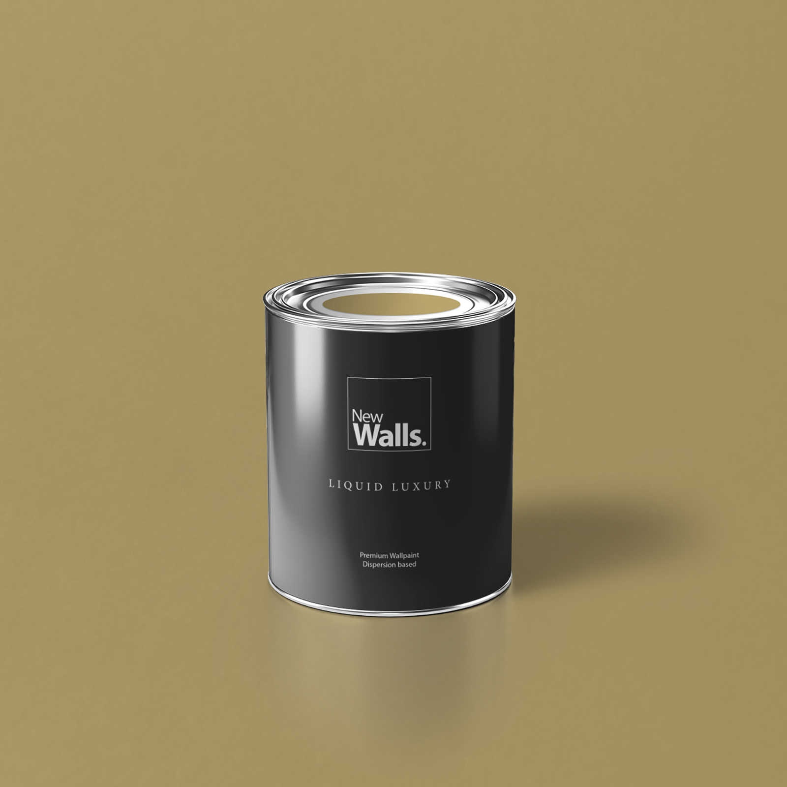 Premium Wandfarbe warmes Khaki »Lucky Lime« NW605 – 1 Liter
