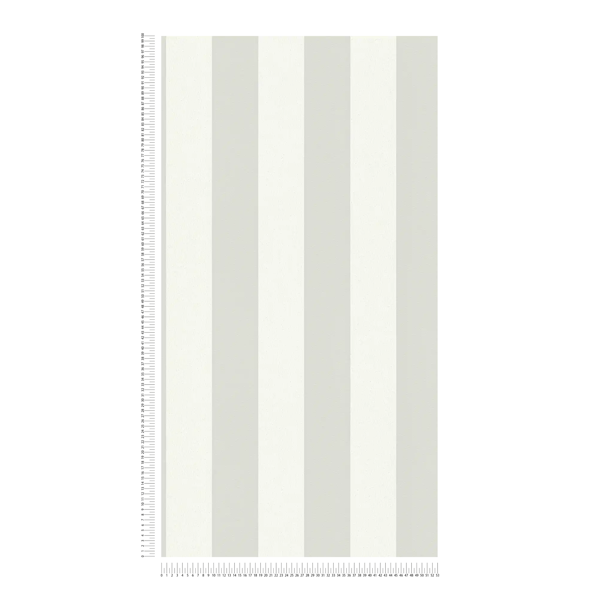             Streifen Tapete mit Strukturmuster, Blockstreifen Grau & Weiß
        