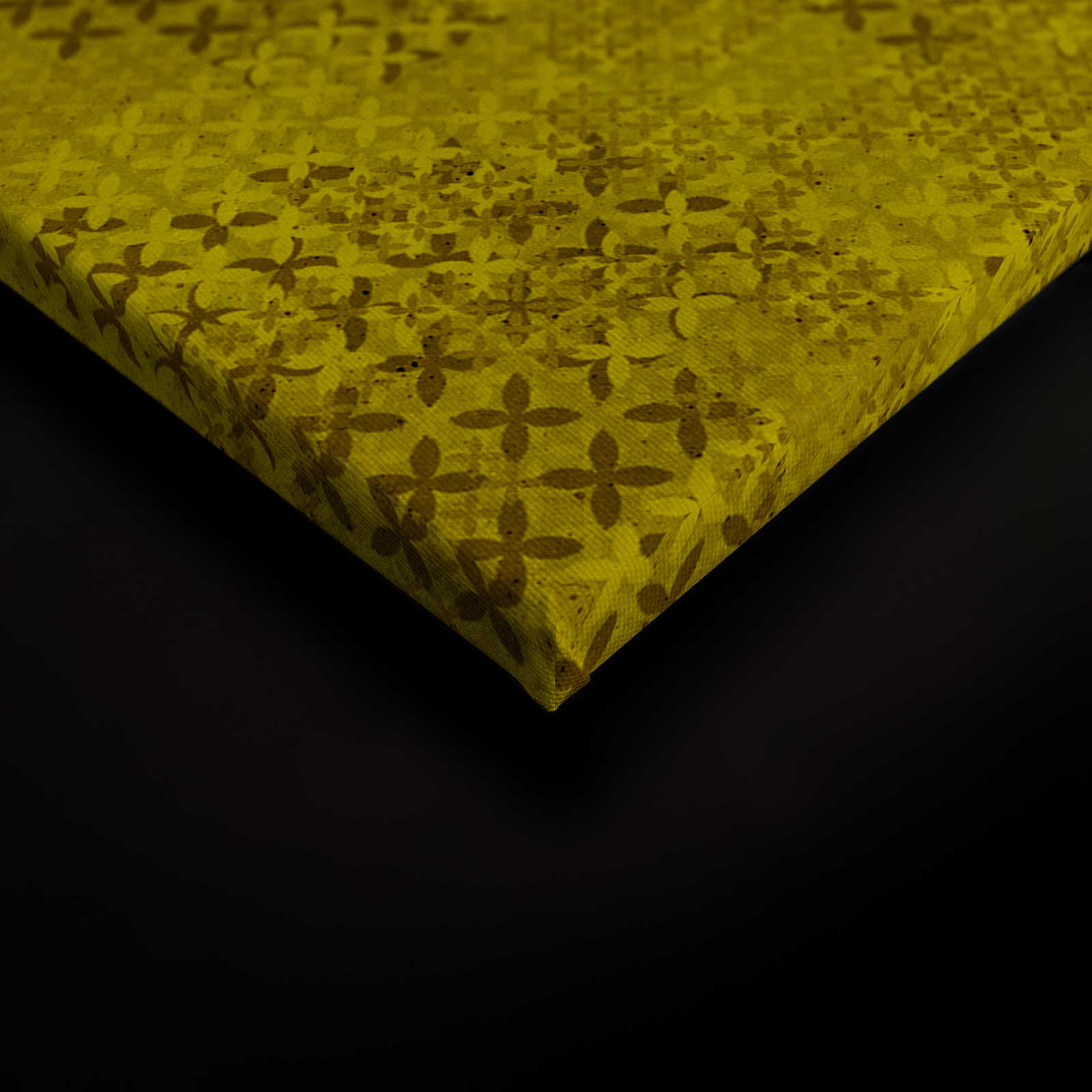             Pixel Leinwandbild Kreuzstich Muster – 0,90 m x 0,60 m
        