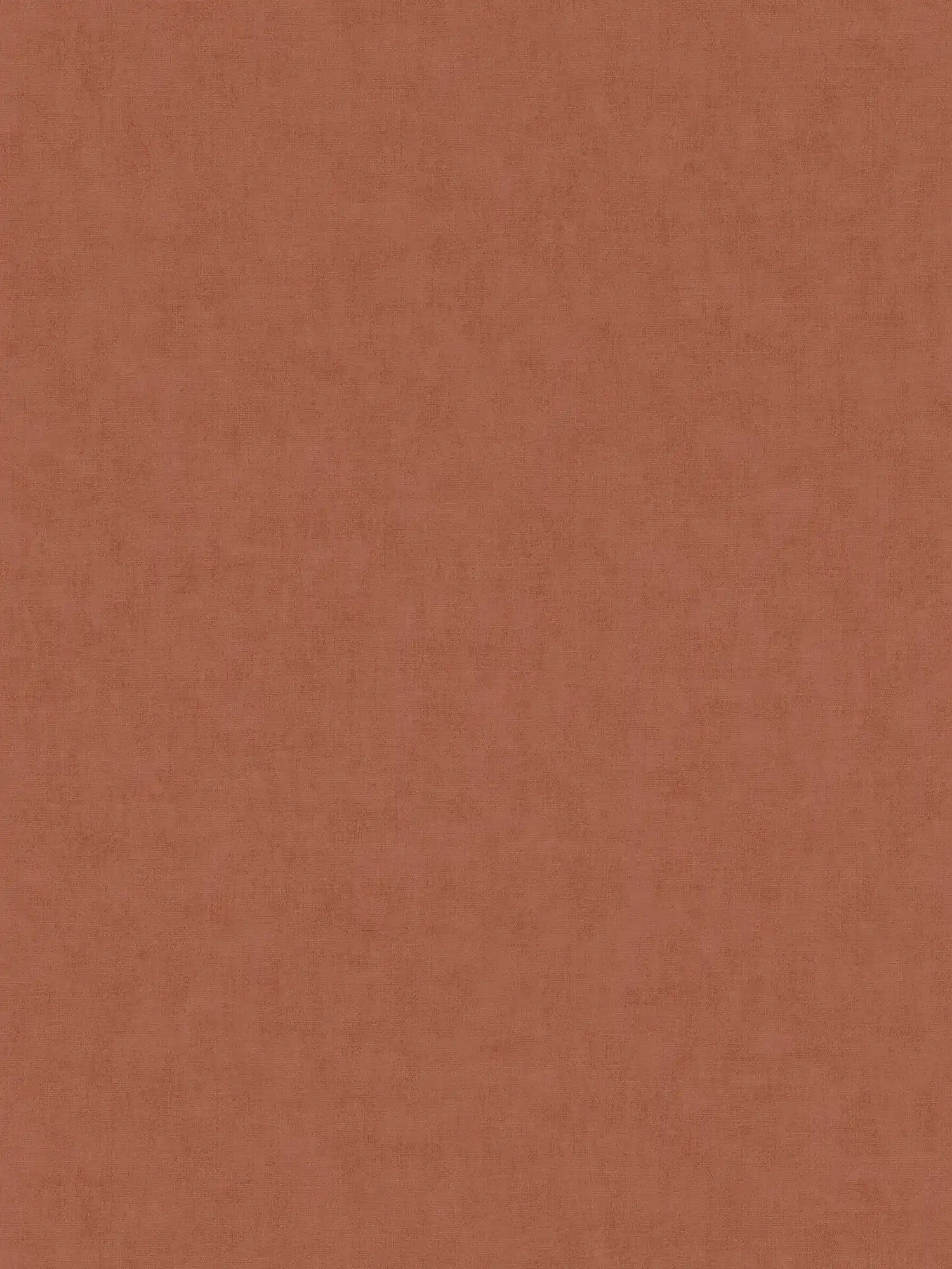 Leinenoptik Vliestapete mit dezentem Muster - Braun, Orange
