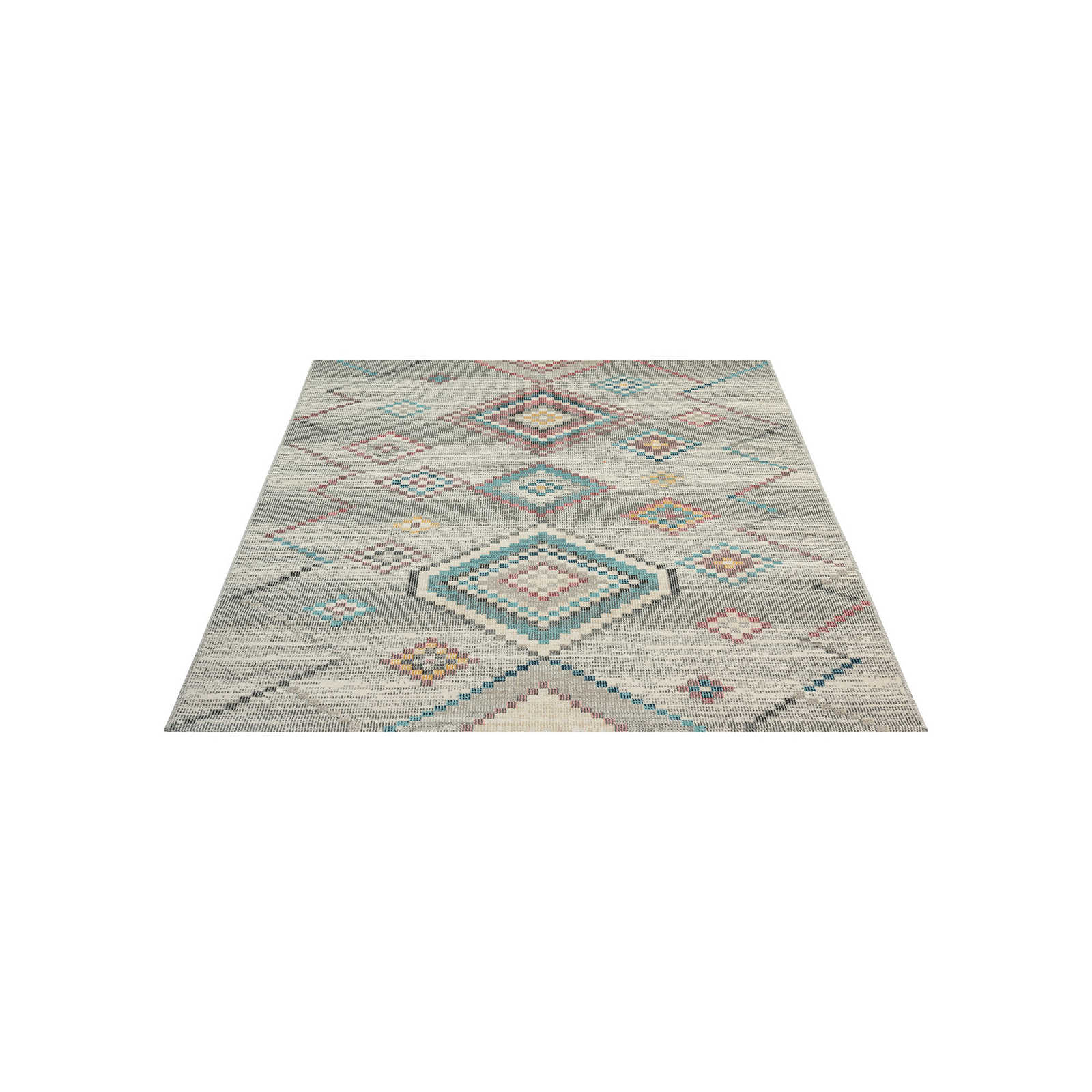 Cremefarbener Outdoor Teppich aus Flachgewebe – 230 x 160 cm
