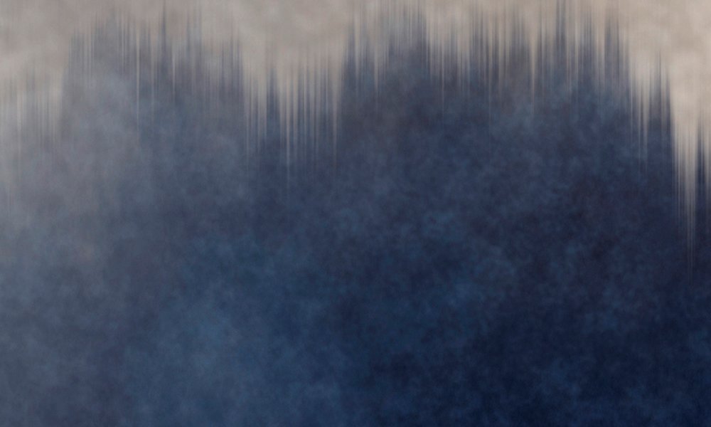             Fototapete abstraktes Muster Wellen – Blau, Weiß
        