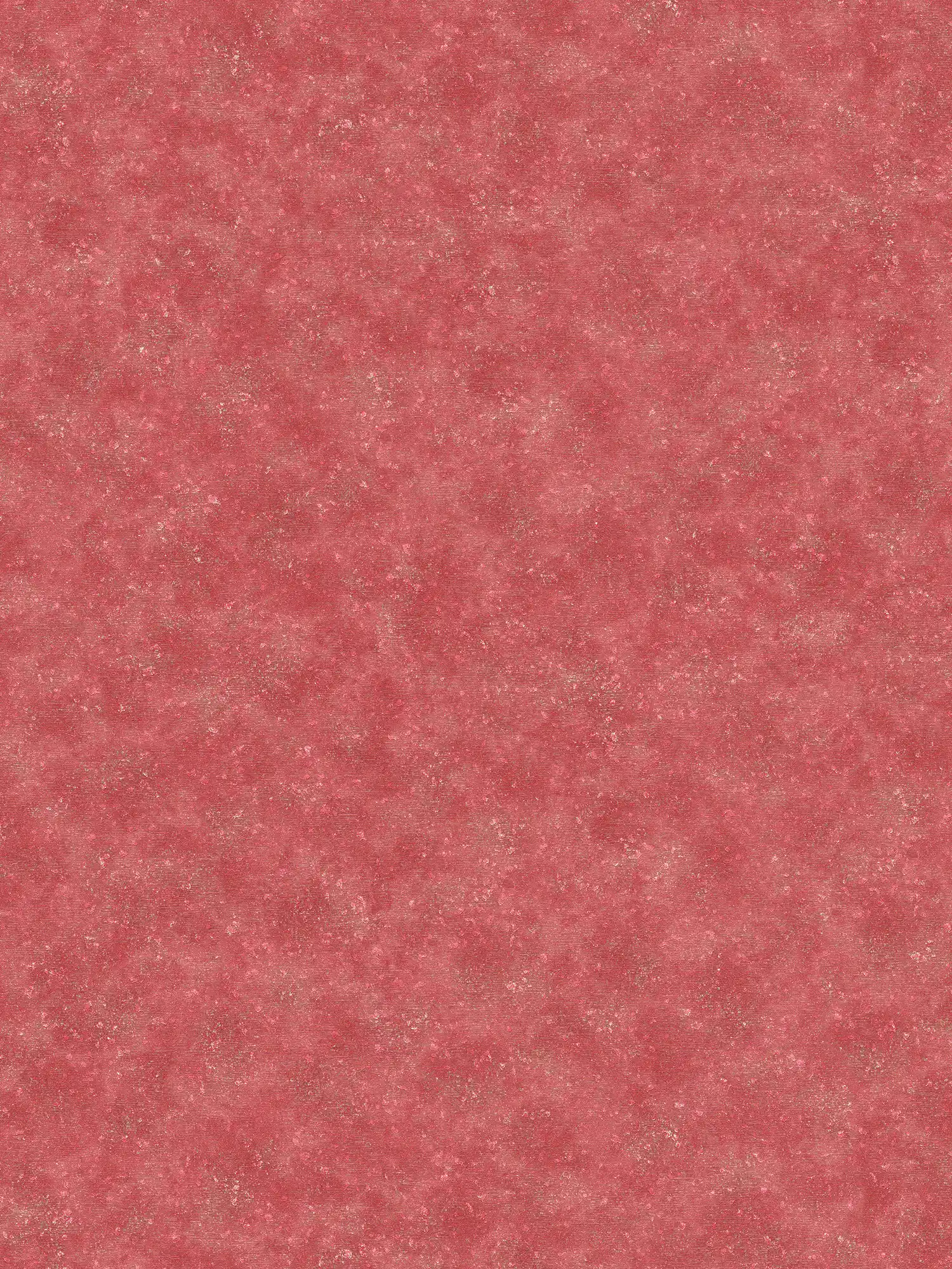 Rote Vliestapete schattiert, seidenmatt mit Textureffekt
