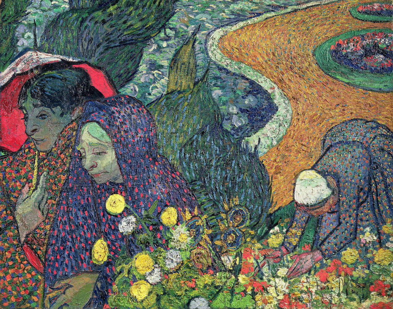             Fototapete "Spaziergang Arles" von Vincent van Gogh
        