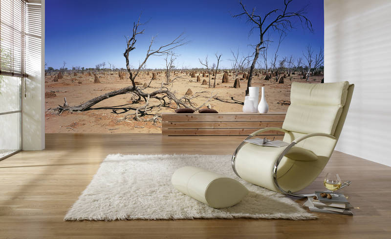             Fototapete Australisches Outback Motiv Wüste & Himmel
        
