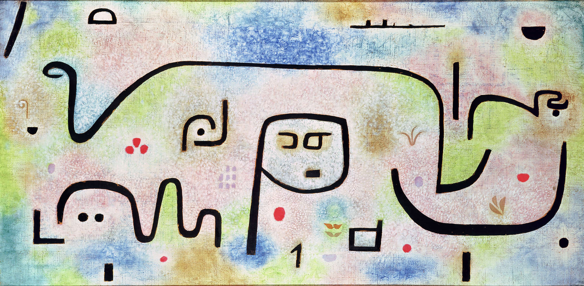             Fototapete "Insula Dulcamara" von Paul Klee
        