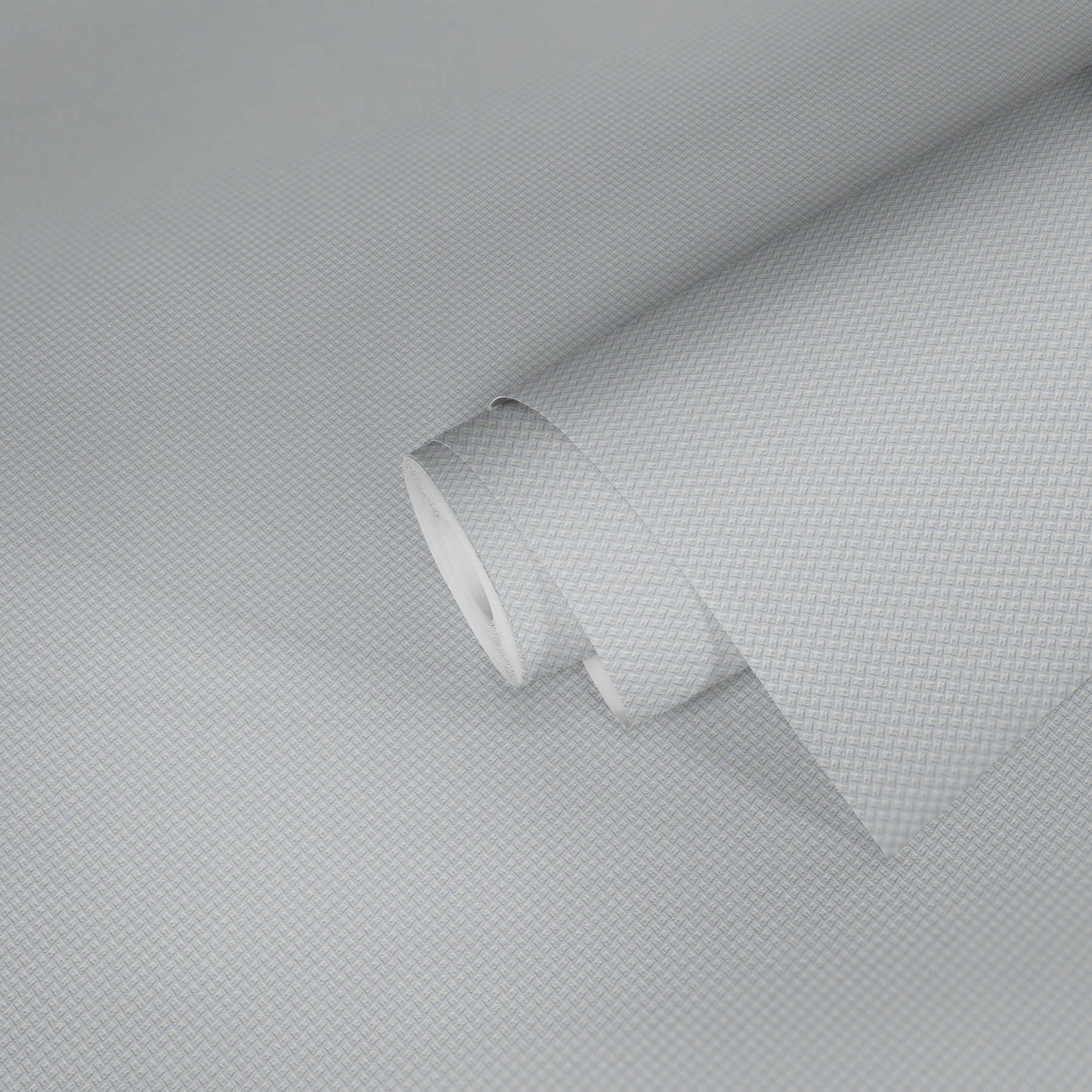             Vliestapete überstreichbar mit feiner grafischen Struktur doppeltbreit – Weiß
        