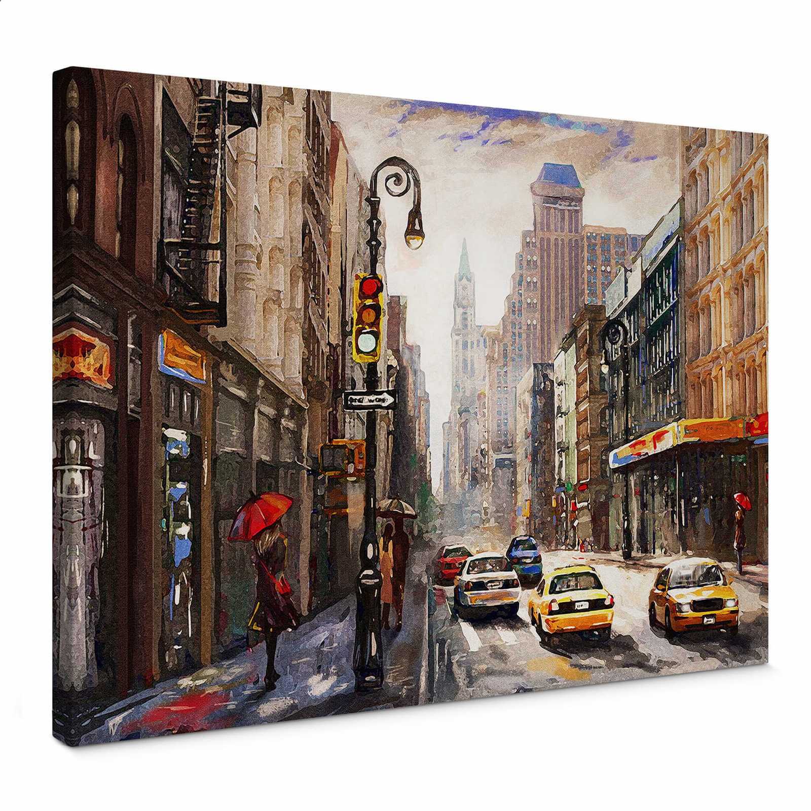         Leinwandbild Gemälde New York City – 0,70 m x 0,50 m
    