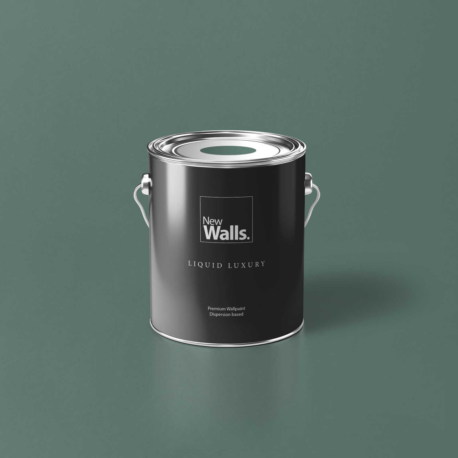 Premium Wandfarbe ruhiges Eukalyptus »Expressive Emerald« NW410 – 2,5 Liter
