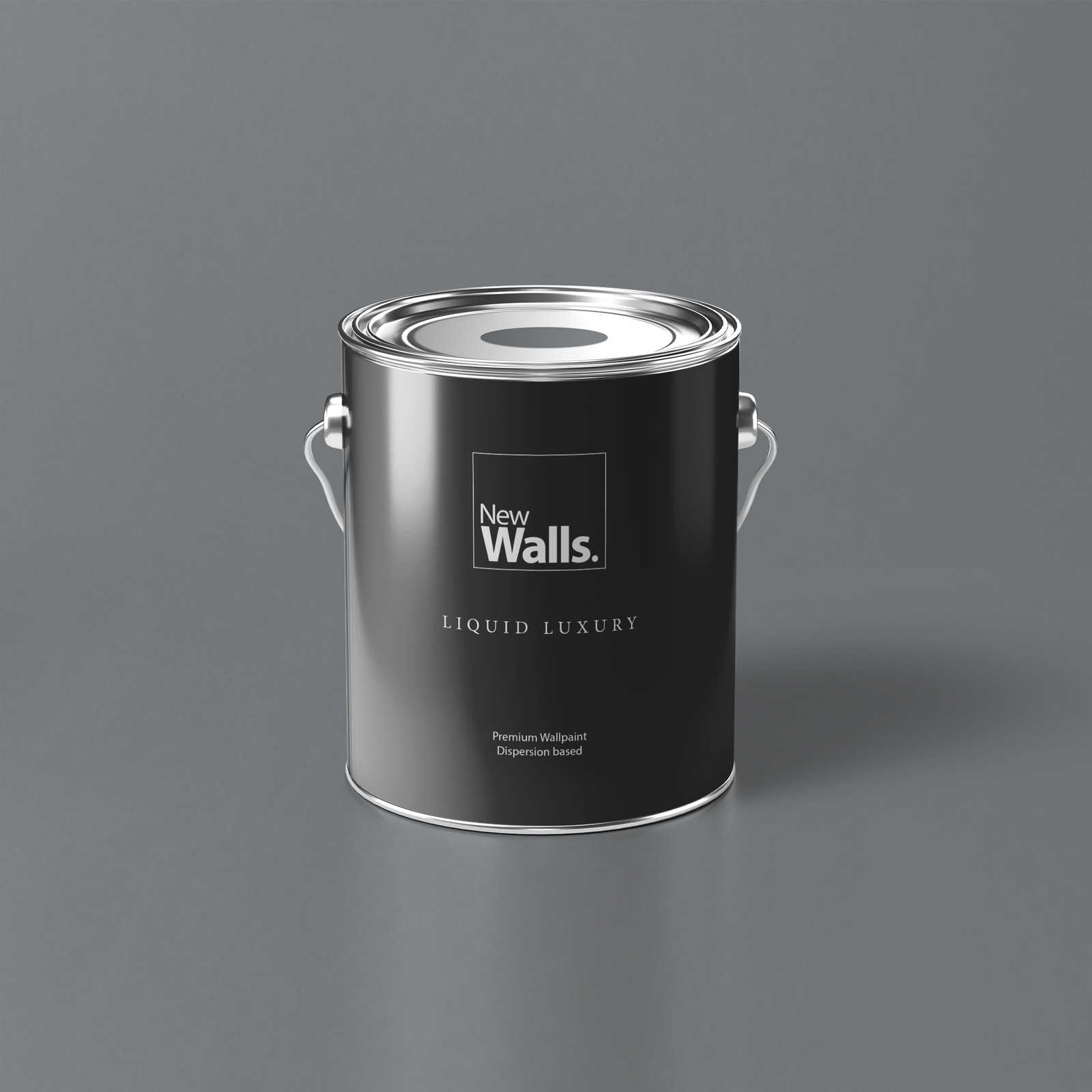 Premium Wandfarbe beruhigendes Betongrau »Industrial Grey« NW104 – 5 Liter

