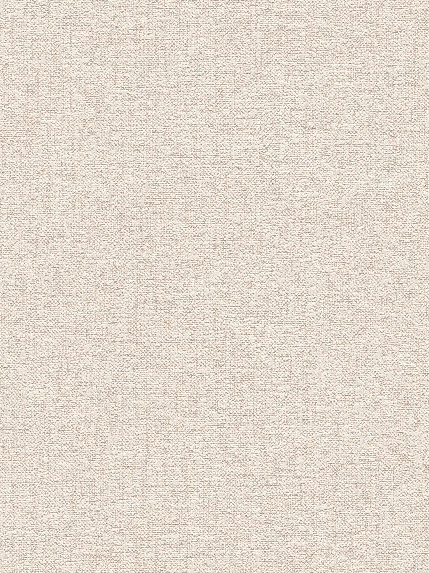 Papiertapete mit Textilstruktur in Leinenoptik – Braun
