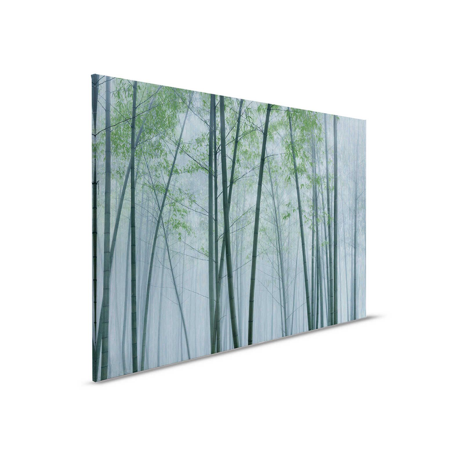         In the Bamboo 2 - Leinwandbild Bambus-Wald im Morgengrauen – 0,90 m x 0,60 m
    