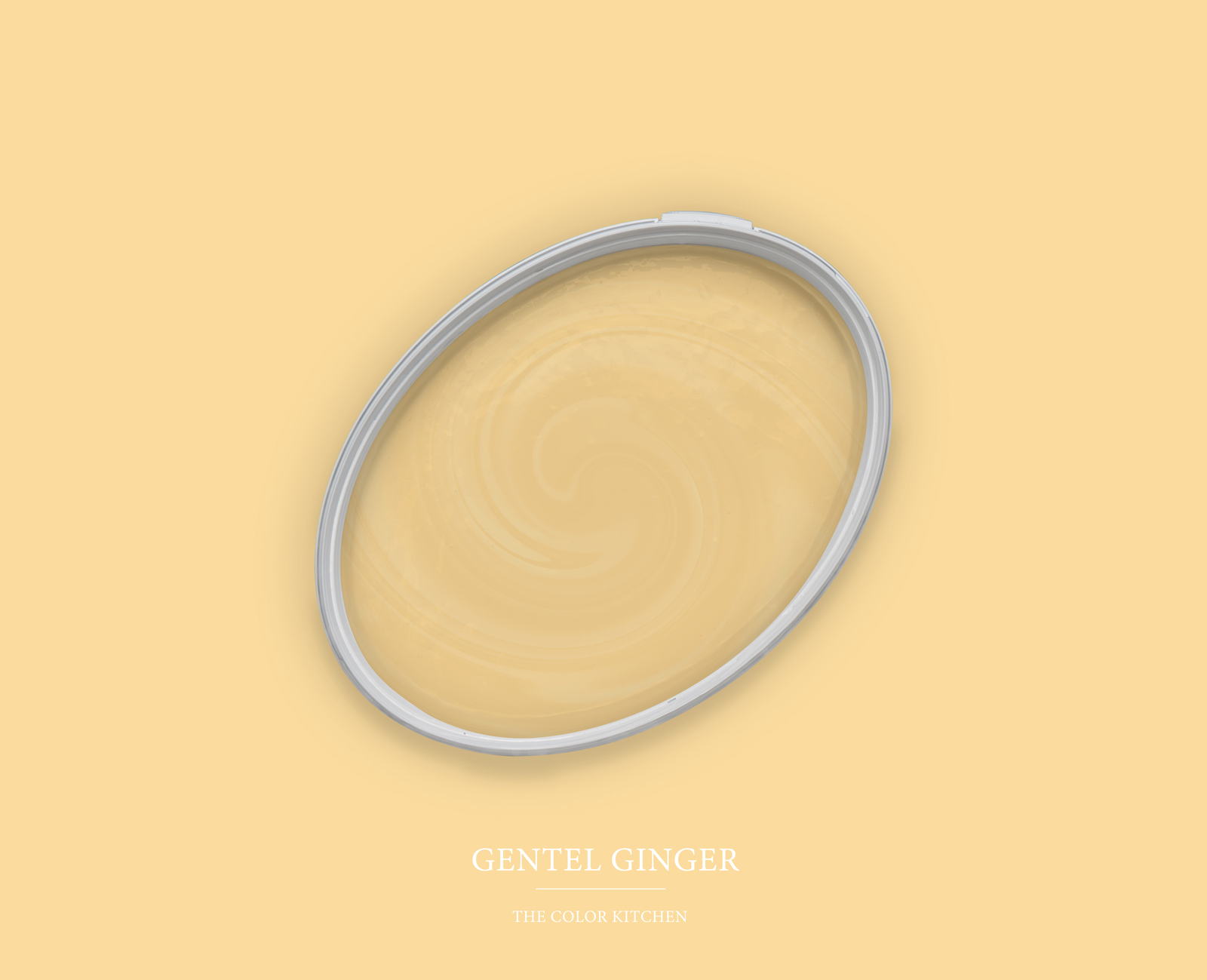 Wandfarbe in zartem Gelb »Gentel Ginger« TCK5004 – 5 Liter
