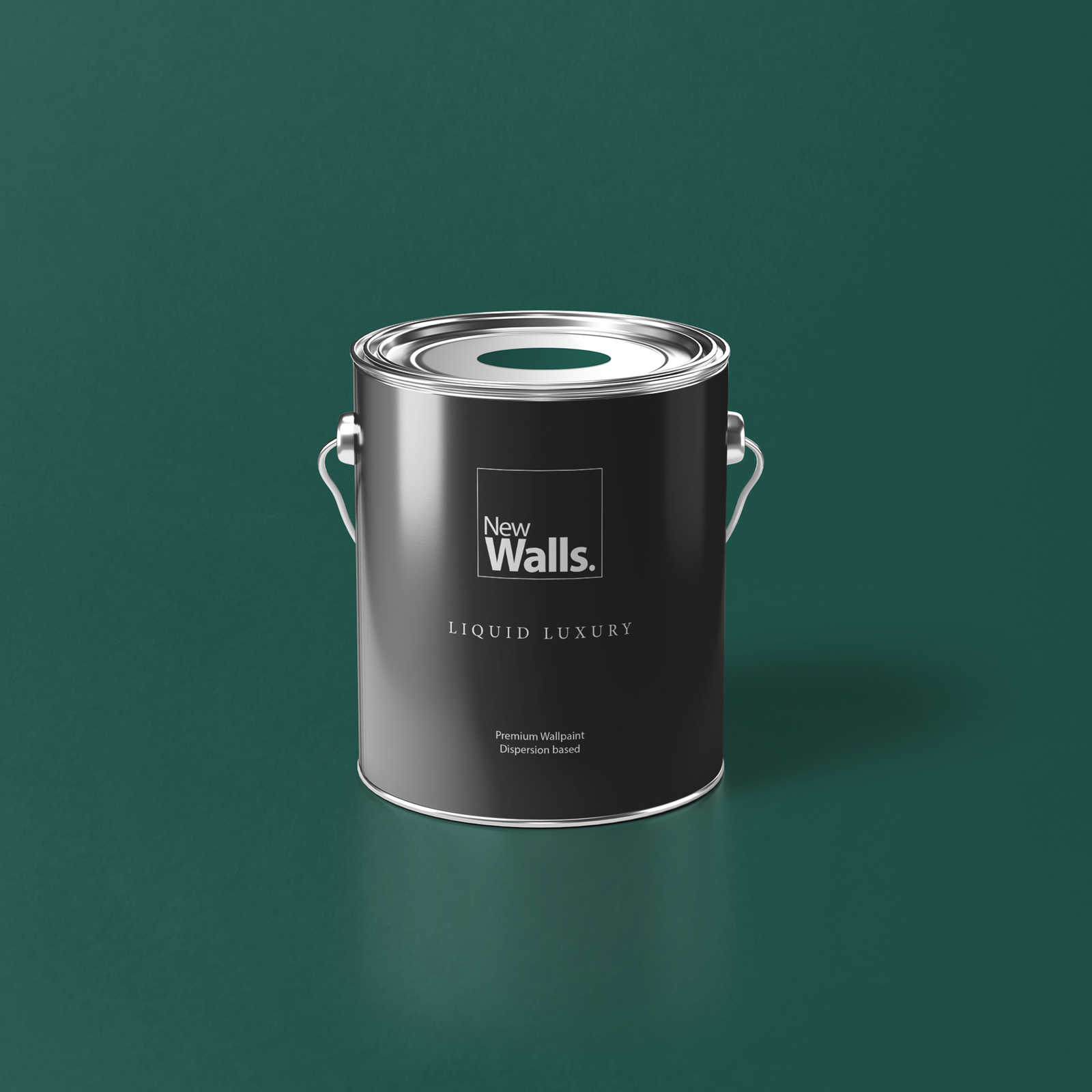 Premium Wandfarbe prachtvolles Smaragdgrün »Expressive Emerald« NW412 – 2,5 Liter
