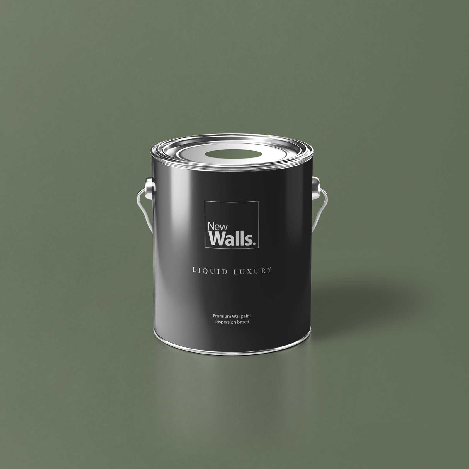 Premium Wandfarbe entspannendes Olivgrün »Gorgeous Green« NW504 – 2,5 Liter
