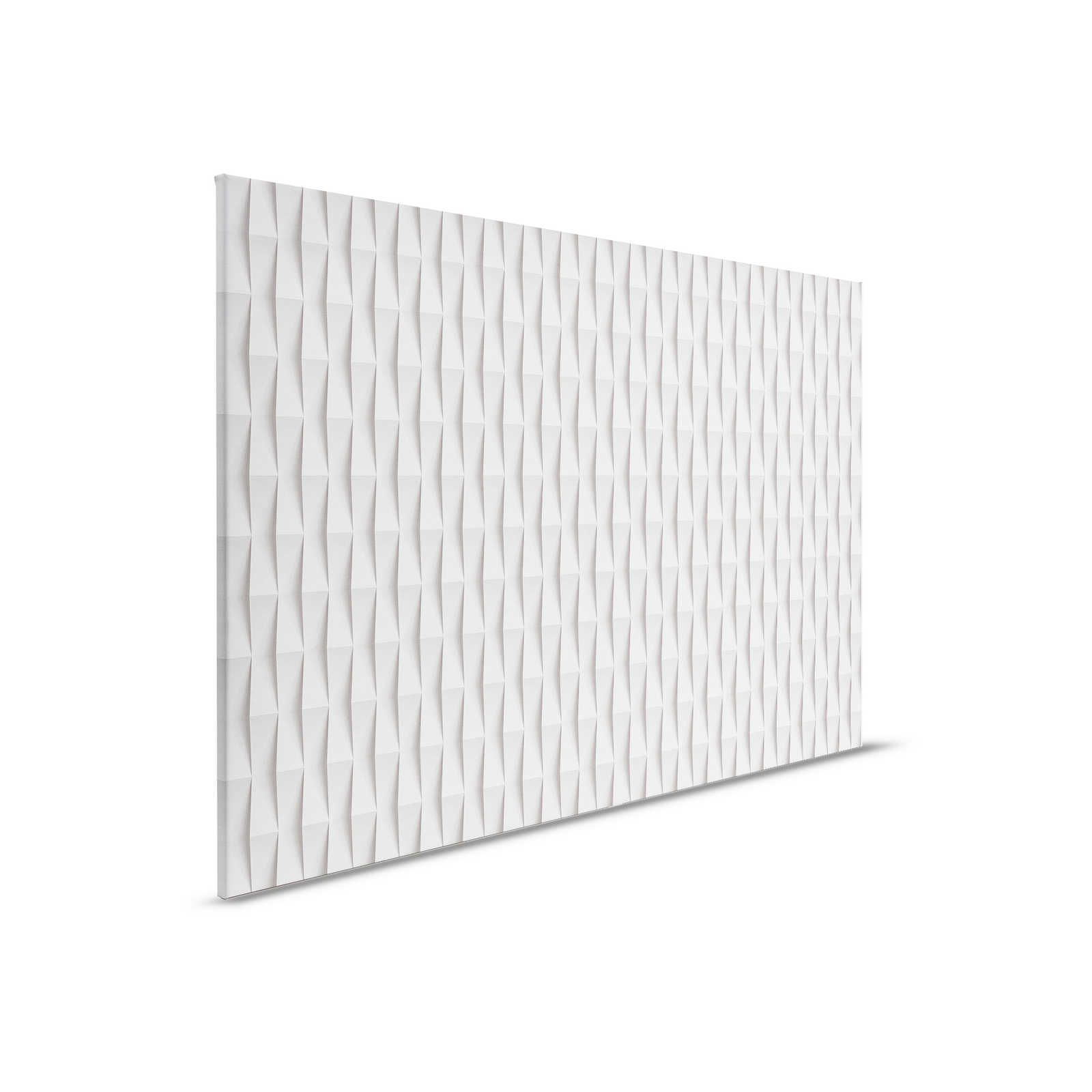         Paper House 2 - 3D Leinwandbild Papier Falten Design mit Schattenwurf – 0,90 m x 0,60 m
    