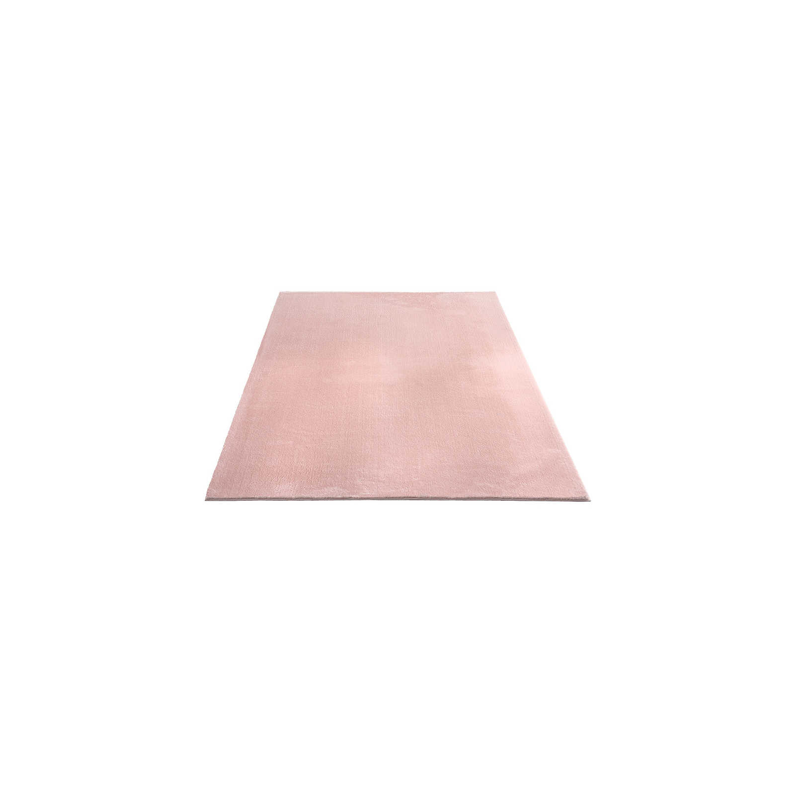 Zarter Hochflor Teppich in Rosa – 170 x 120 cm
