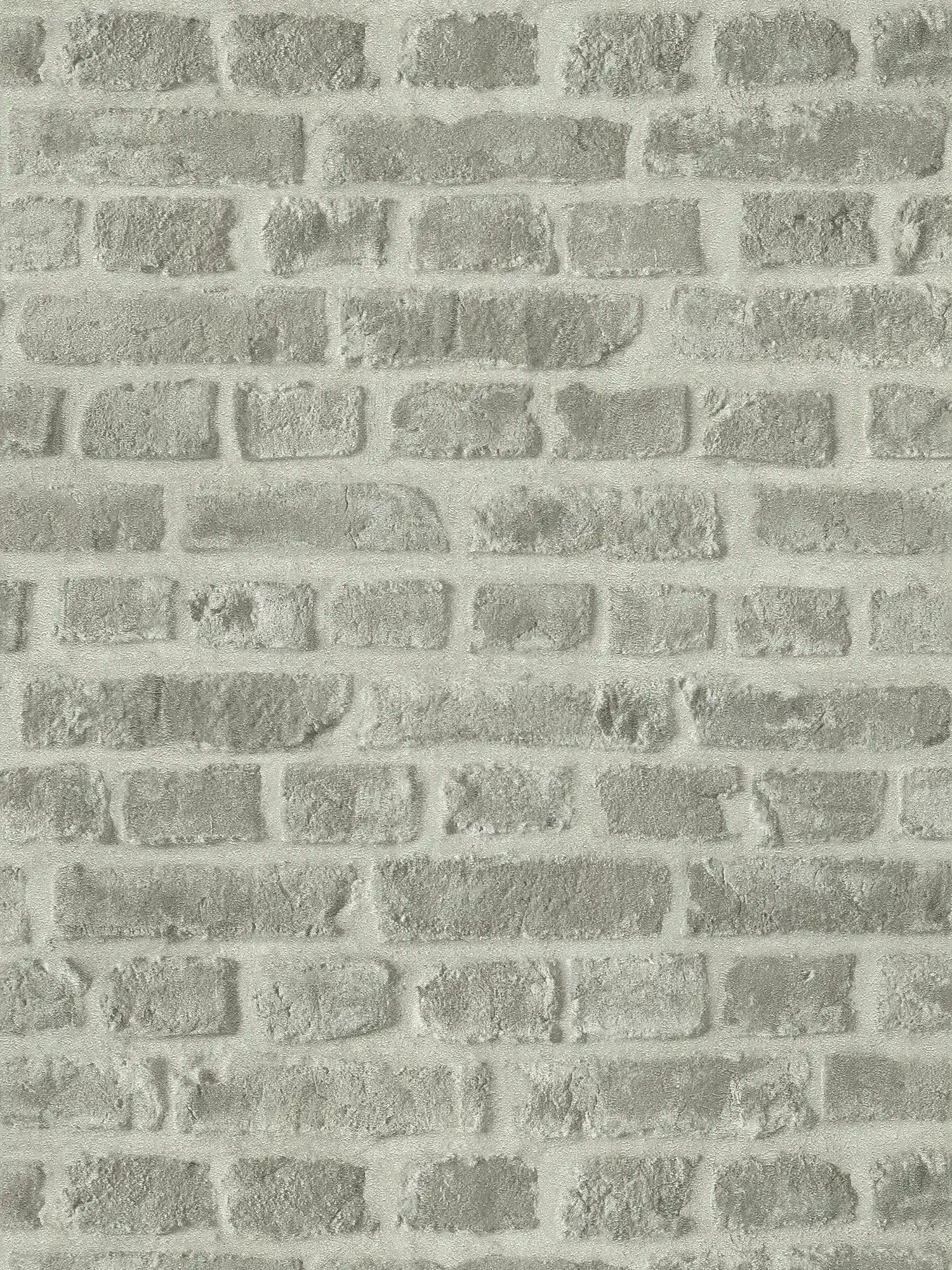         Dunkelgraue Steinoptik Tapete Ziegel Mauerwerk – Grau
    