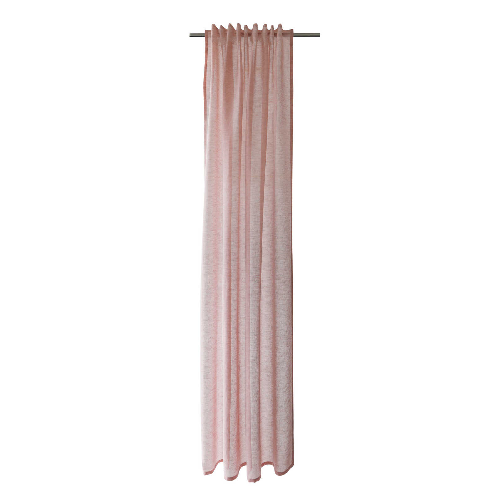 Dekorativer Schlaufenschal 140 cm x 245 cm Kunstfaser rosa
