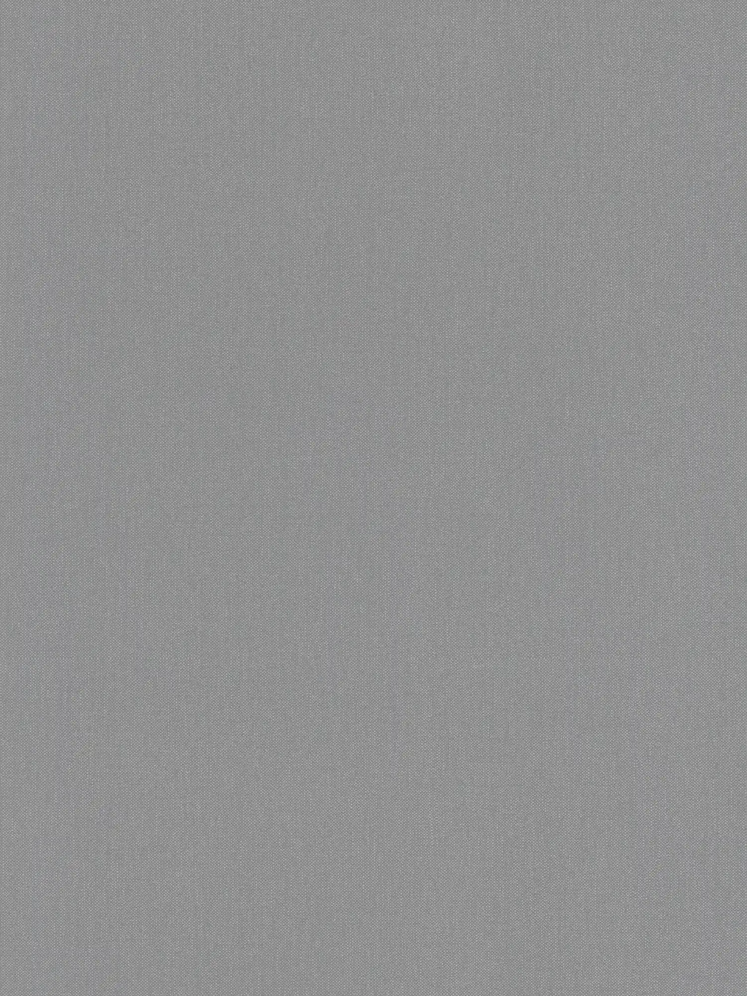 Leinenoptik Tapete mit Strukturmuster in elegantem Grau
