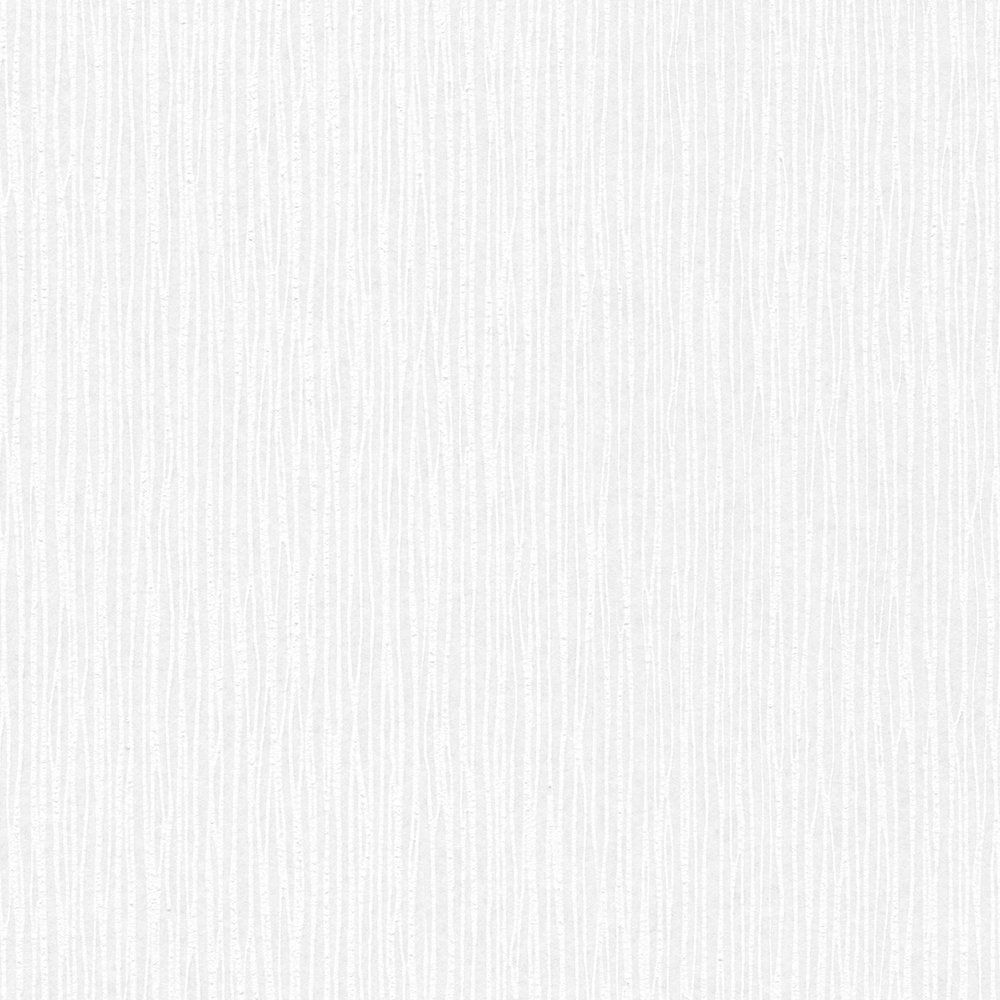             Vliestapete Weiß mit Linienstruktur, neutral & seidenmatt
        