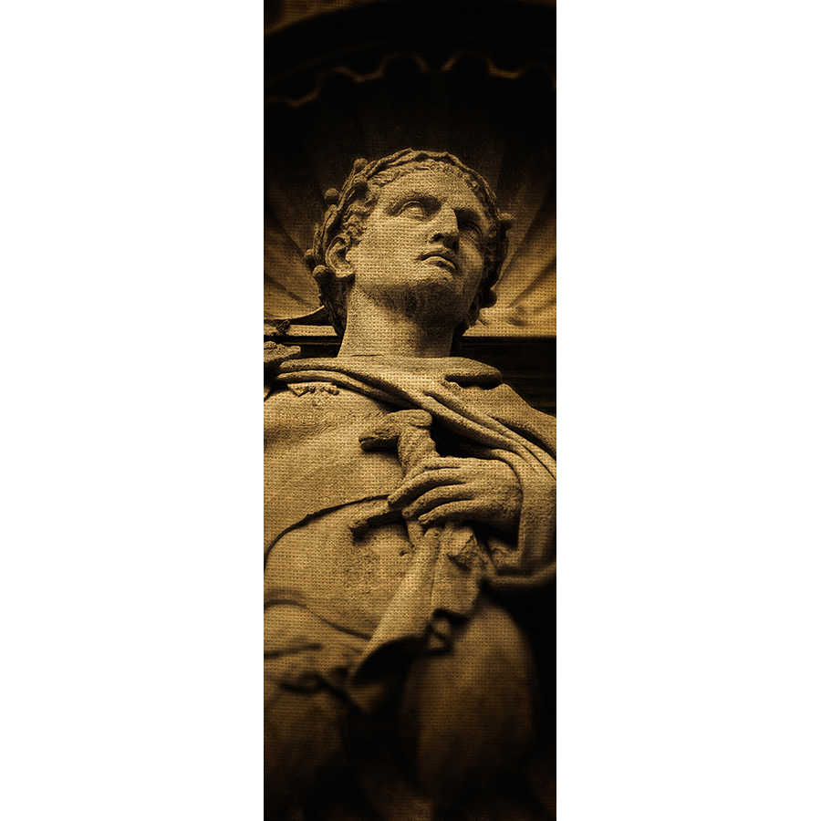 Moderne Fototapete Statue von Julius Caesar auf Premium Glattvlies
