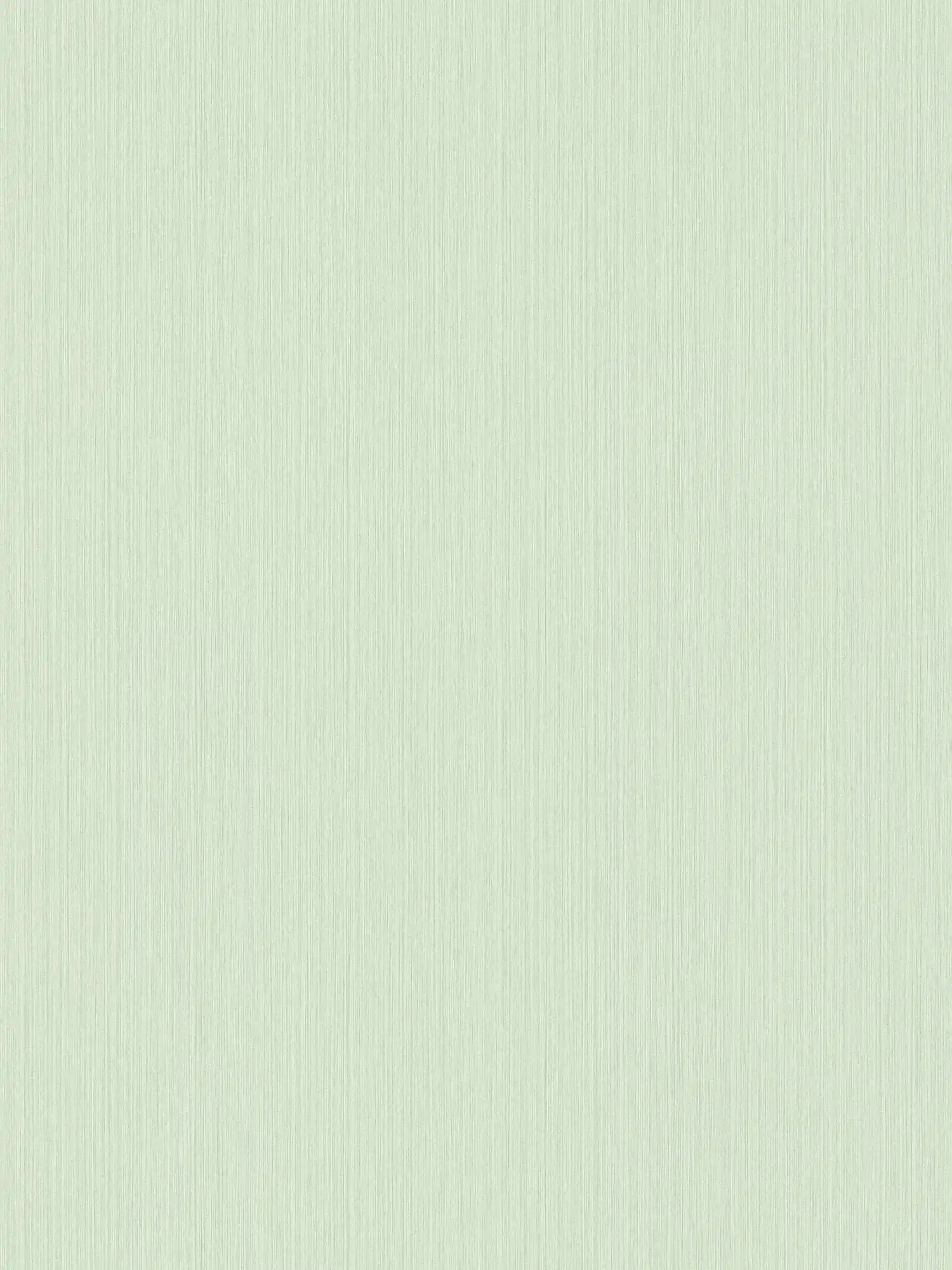 Einfarbige Tapete Hellgrün mit meliertem Textileffekt von MICHALSKY
