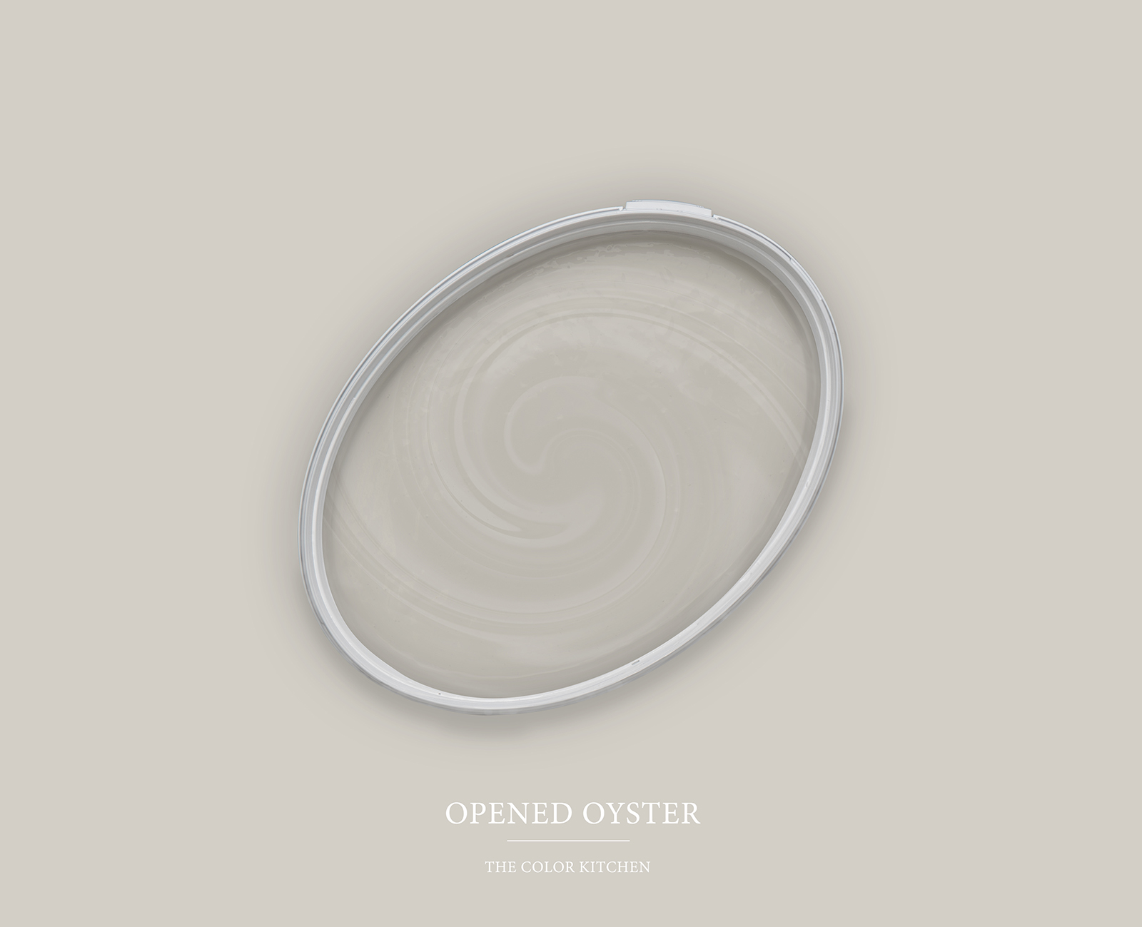Wandfarbe in zartem Grau »Opened Oyster« TCK1016 – 5 Liter