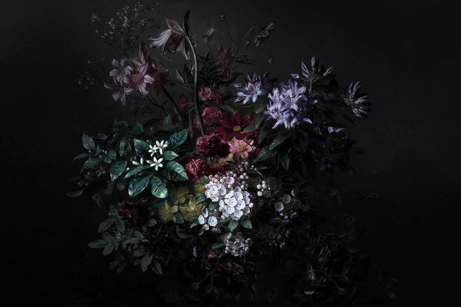             Blumen Leinwandbild Rosen Stillleben – 0,90 m x 0,60 m
        
