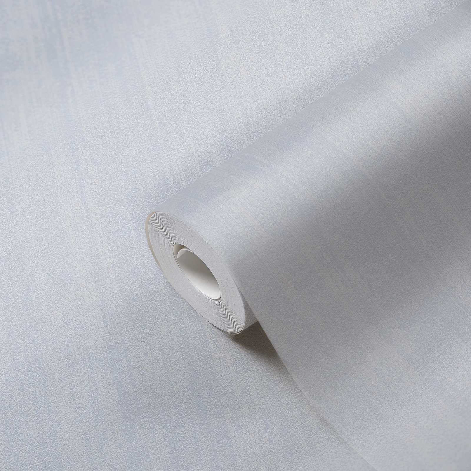             Schraffierte Uni-Tapete mit dezenter Textur – Grau
        