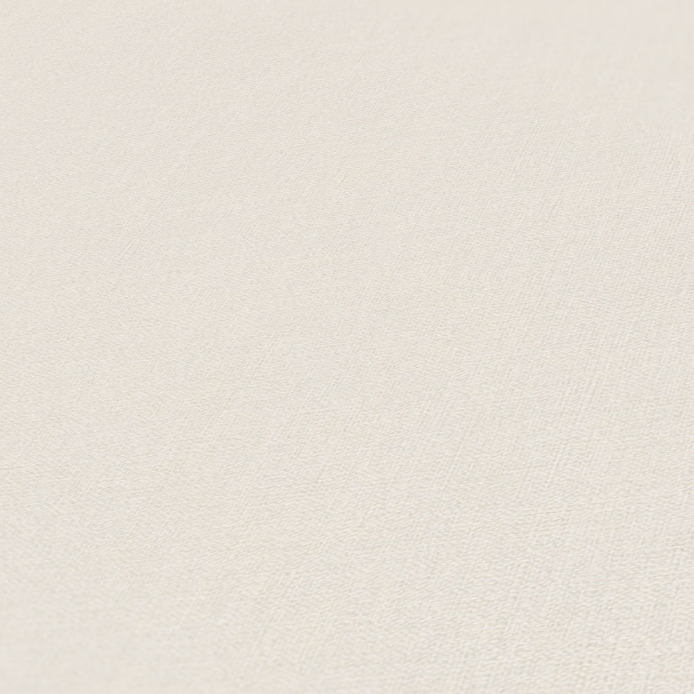             Vliestapete einfarbiges Uni mit leichtem Glanz – Creme, Grau
        