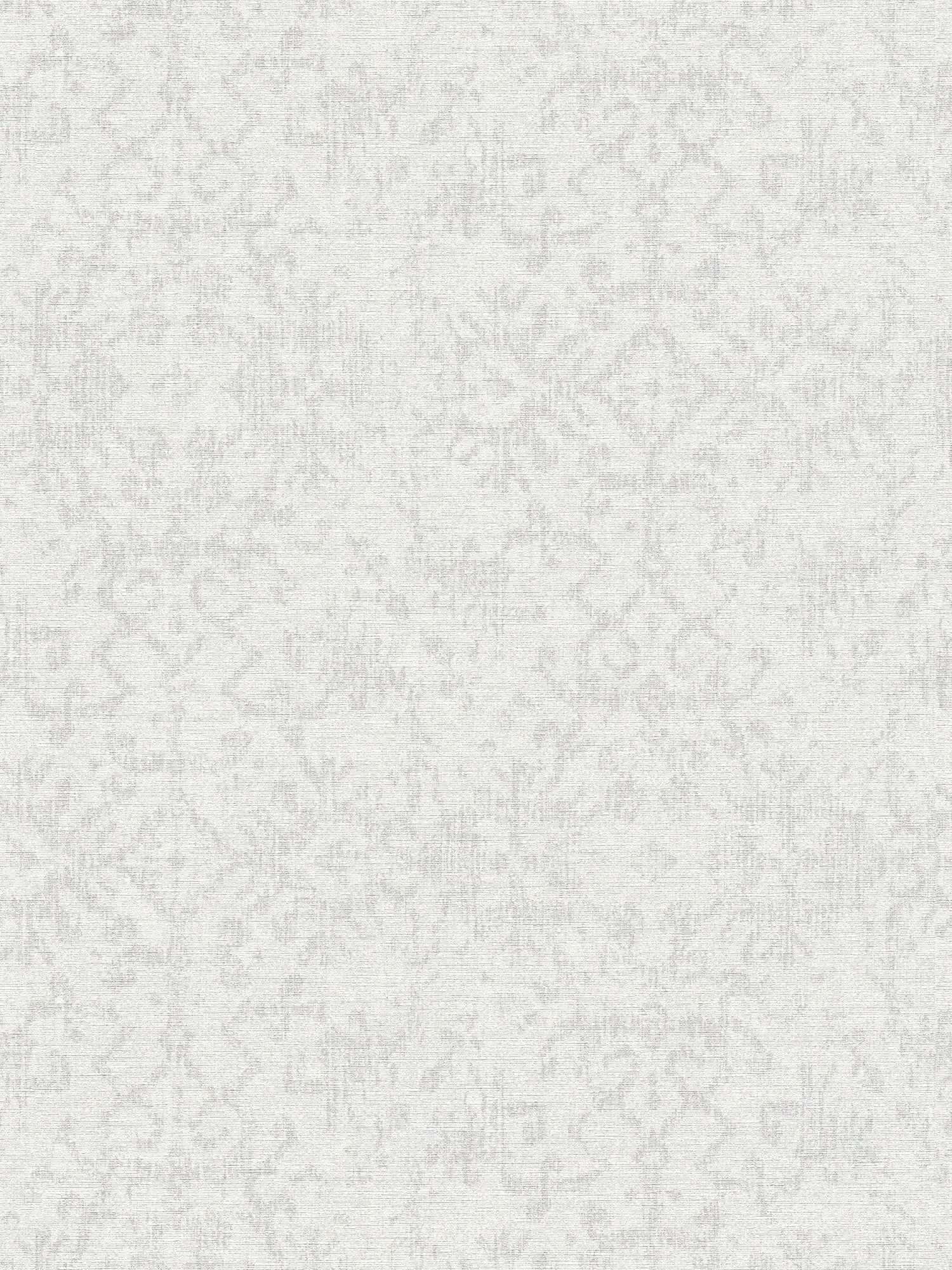 Ethno Tapete Grau mit Textiloptik Ornament Design
