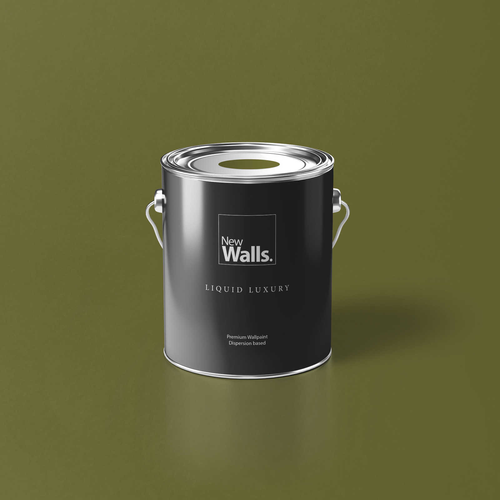 Premium Wandfarbe natürliches Waldgrün »Lucky Lime« NW609 – 2,5 Liter
