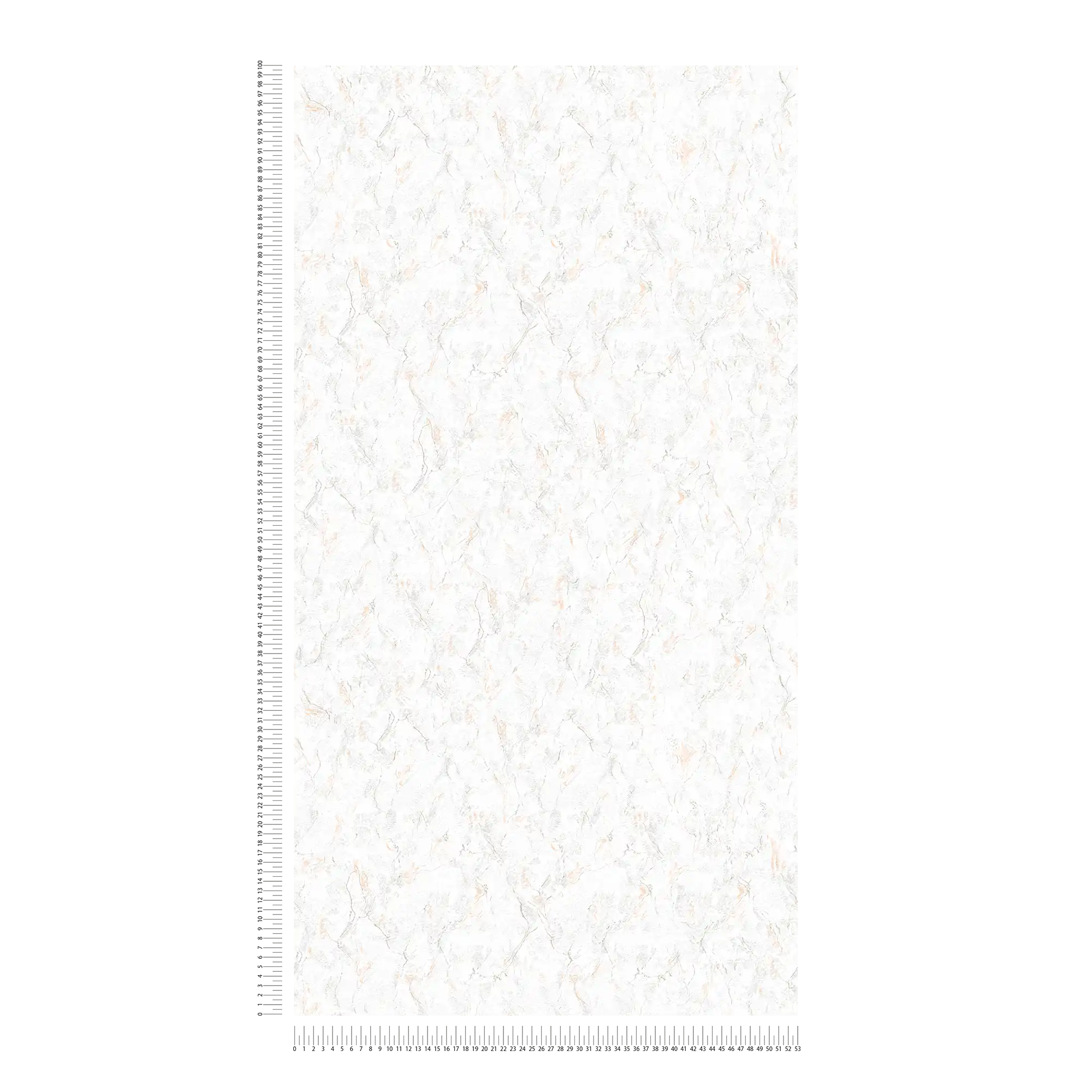             Marmorierte Tapete mit natürlicher Steinoptik – Grau, Weiß
        