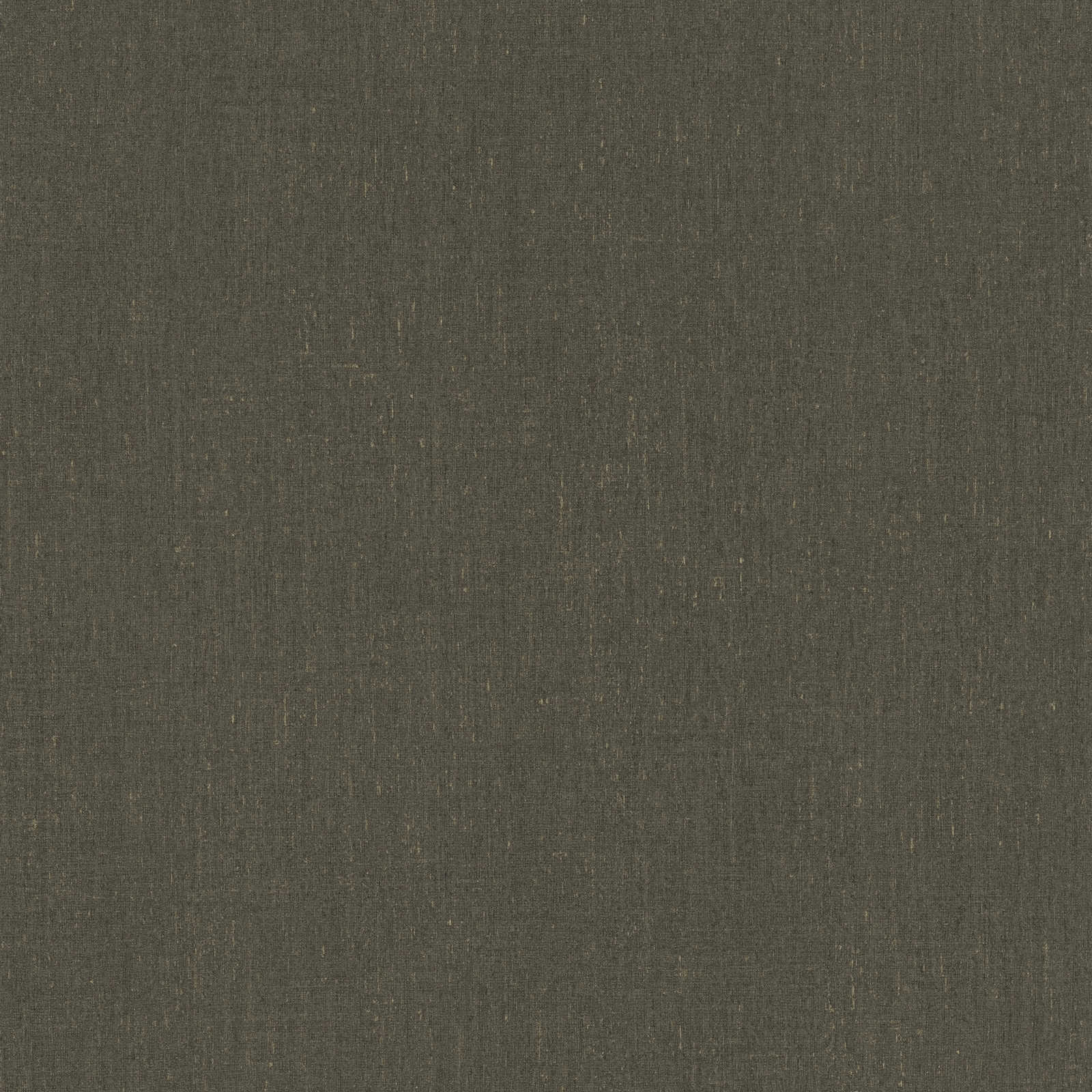 Dunkelbraune Tapete unifarben mit Strukturdetail – Braun, Grau
