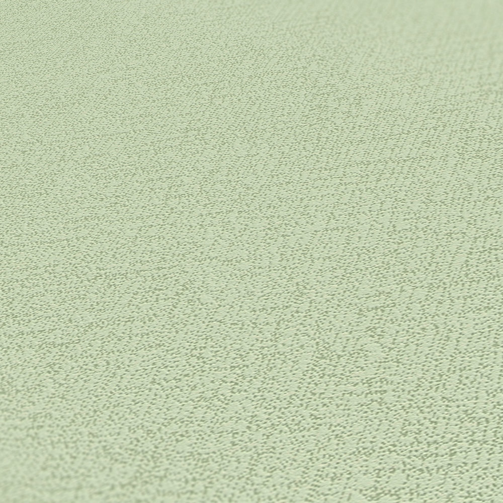             Vliestapete mit feiner Leinen-Struktur – Grün
        