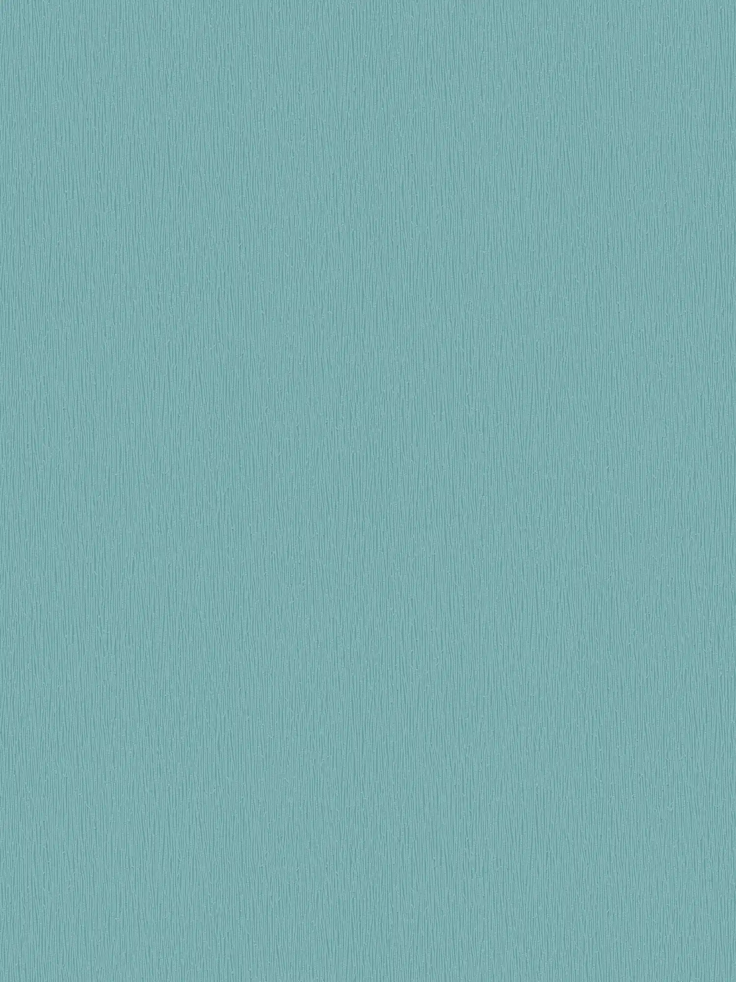 Vliestapete Türkis mit natürlichem Ton-in-Ton Strukturmuster – Blau, Grün
