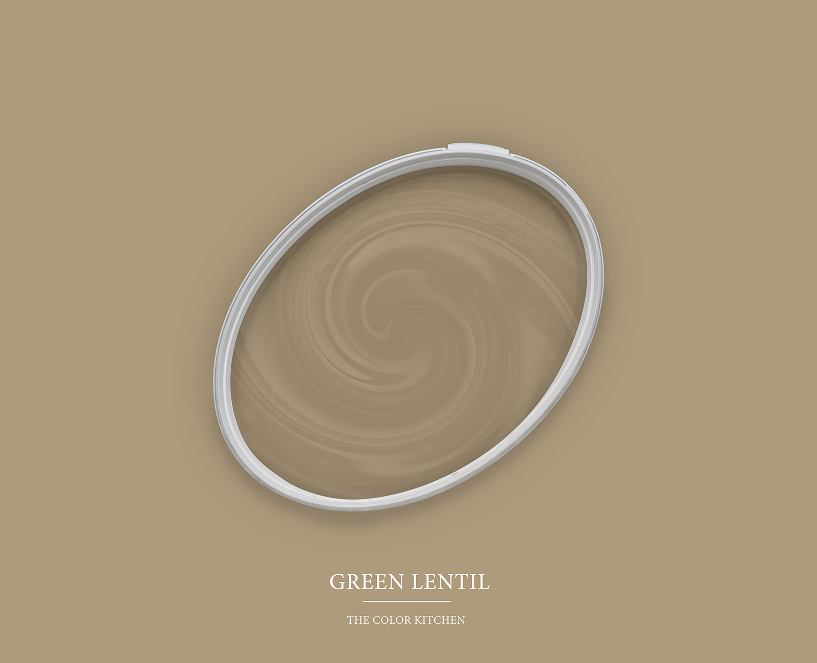 Wandfarbe in erdendem Khaki »Green Lentil« TCK6001 – 5 Liter
