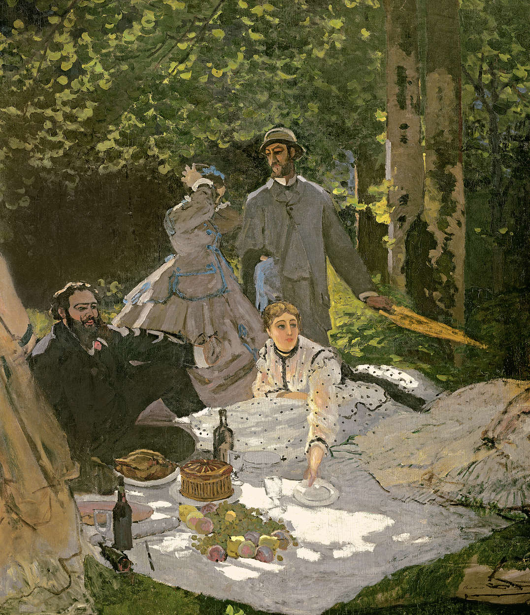             Fototapete "Weg in Monets Garten in Giverny" von Claude Monet
        