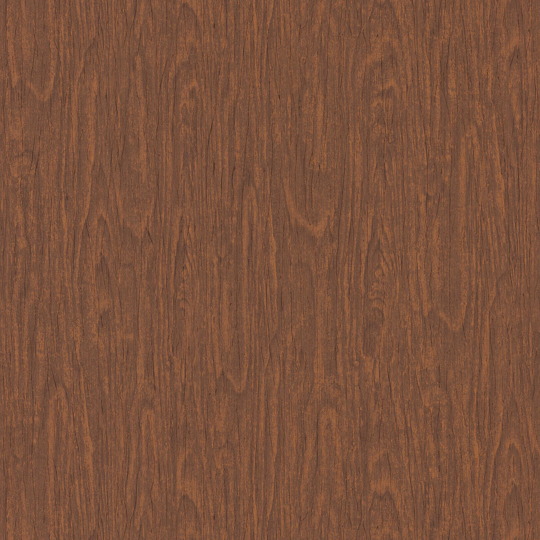         VERSACE Home Tapete realistische Holz Optik – Braun, Rot
    