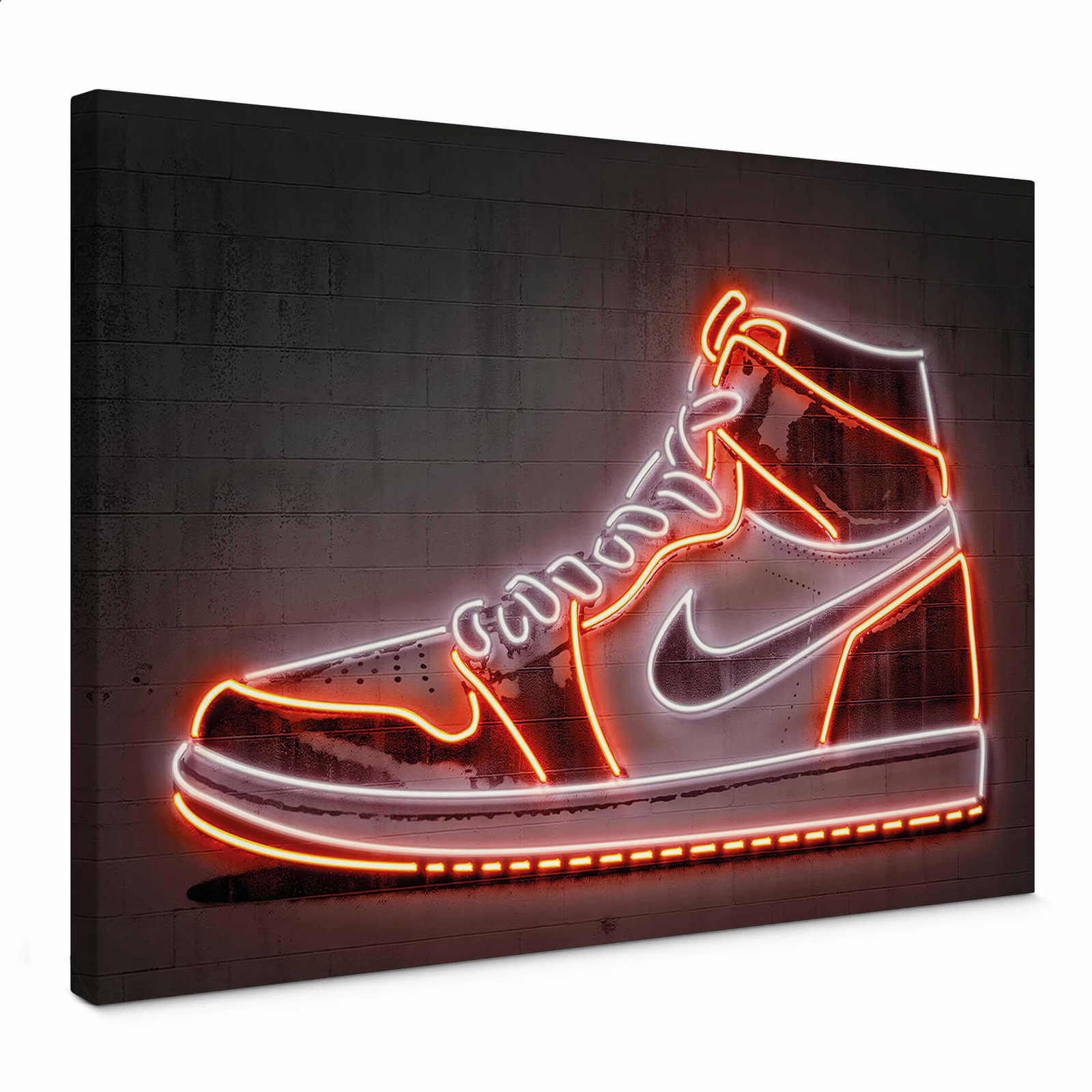         Leinwandbild Neonschild "Sneaker" von Mielu – 0,70 m x 0,50 m
    