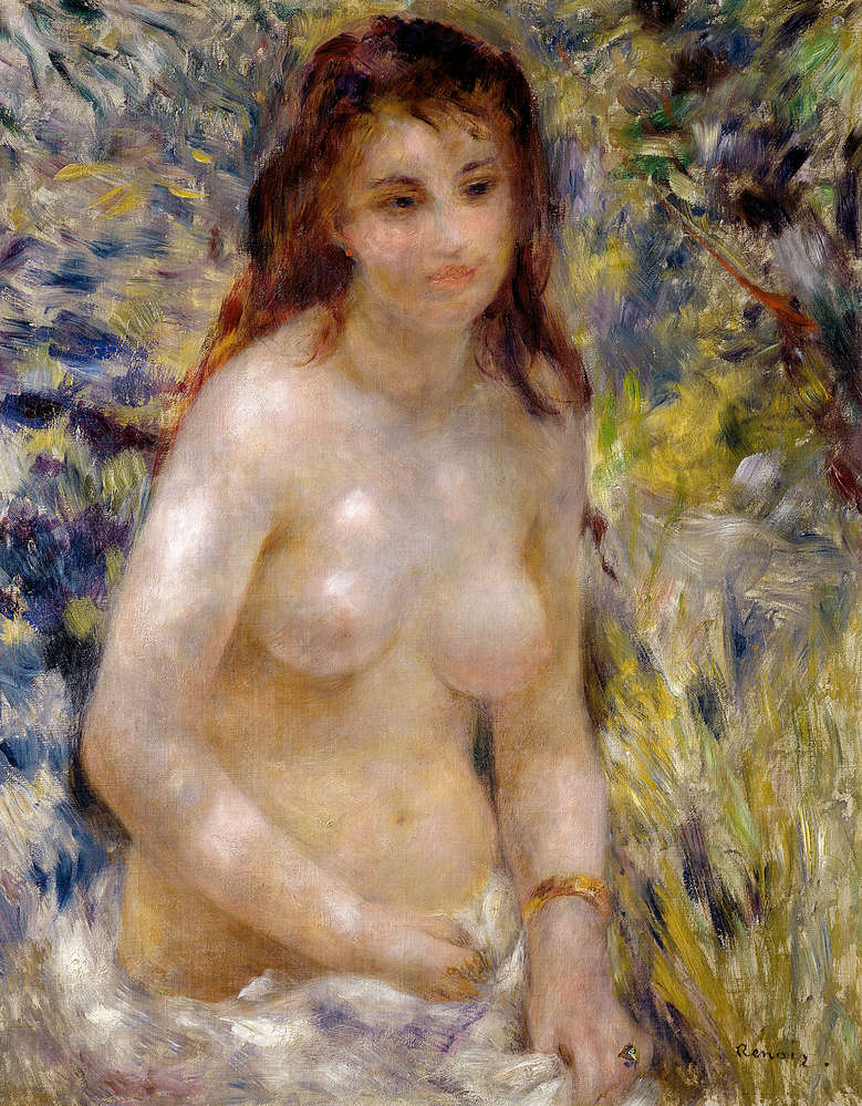             Fototapete "Wirkung des Sonnenlichts" von Pierre Auguste Renoir
        